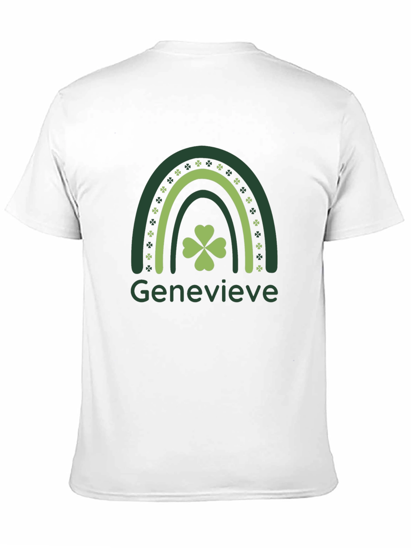 St. Patricks Day Genevieve Rainbow T-Shirt