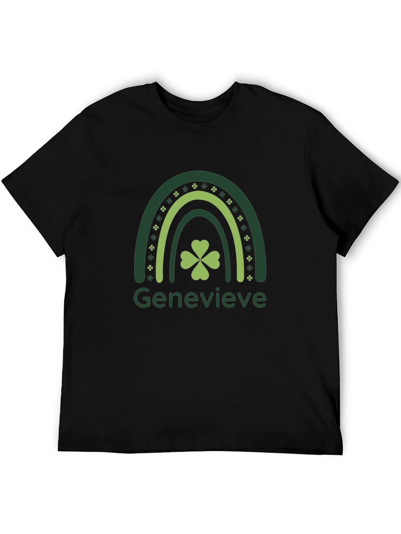 St. Patricks Day Genevieve Rainbow T-Shirt