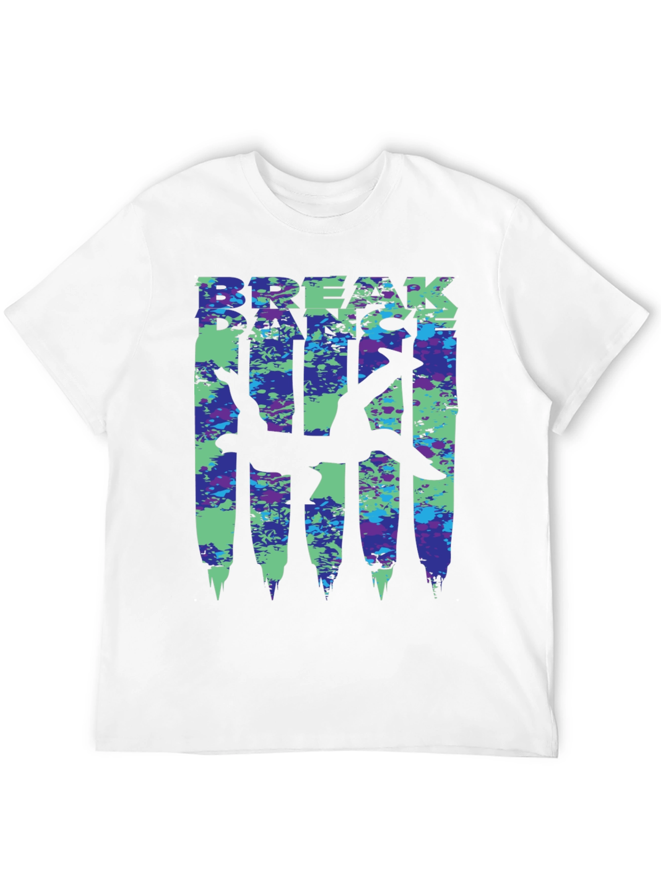 Breakdance T-Shirt - Dancer Silhouette - Stylish Streetwear