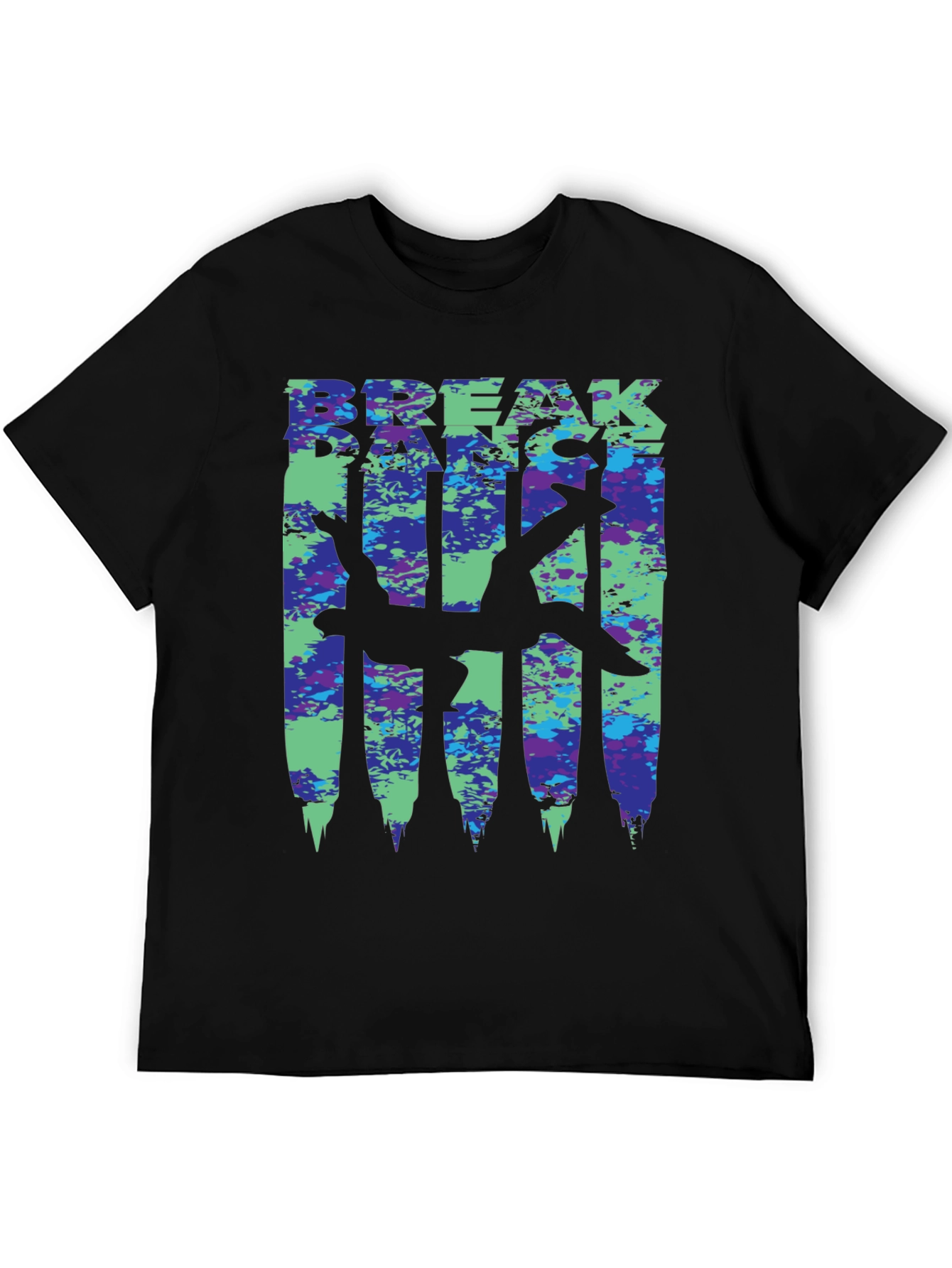 Breakdance T-Shirt - Dancer Silhouette - Stylish Streetwear