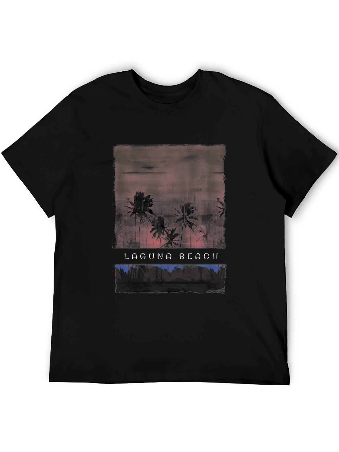Laguna Beach Palm Tree Graphic Tee