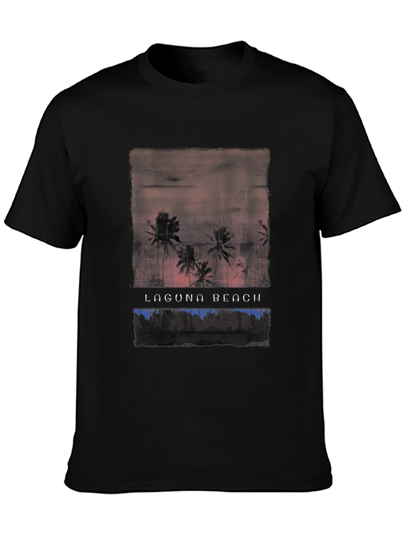 Laguna Beach Palm Tree Graphic Tee
