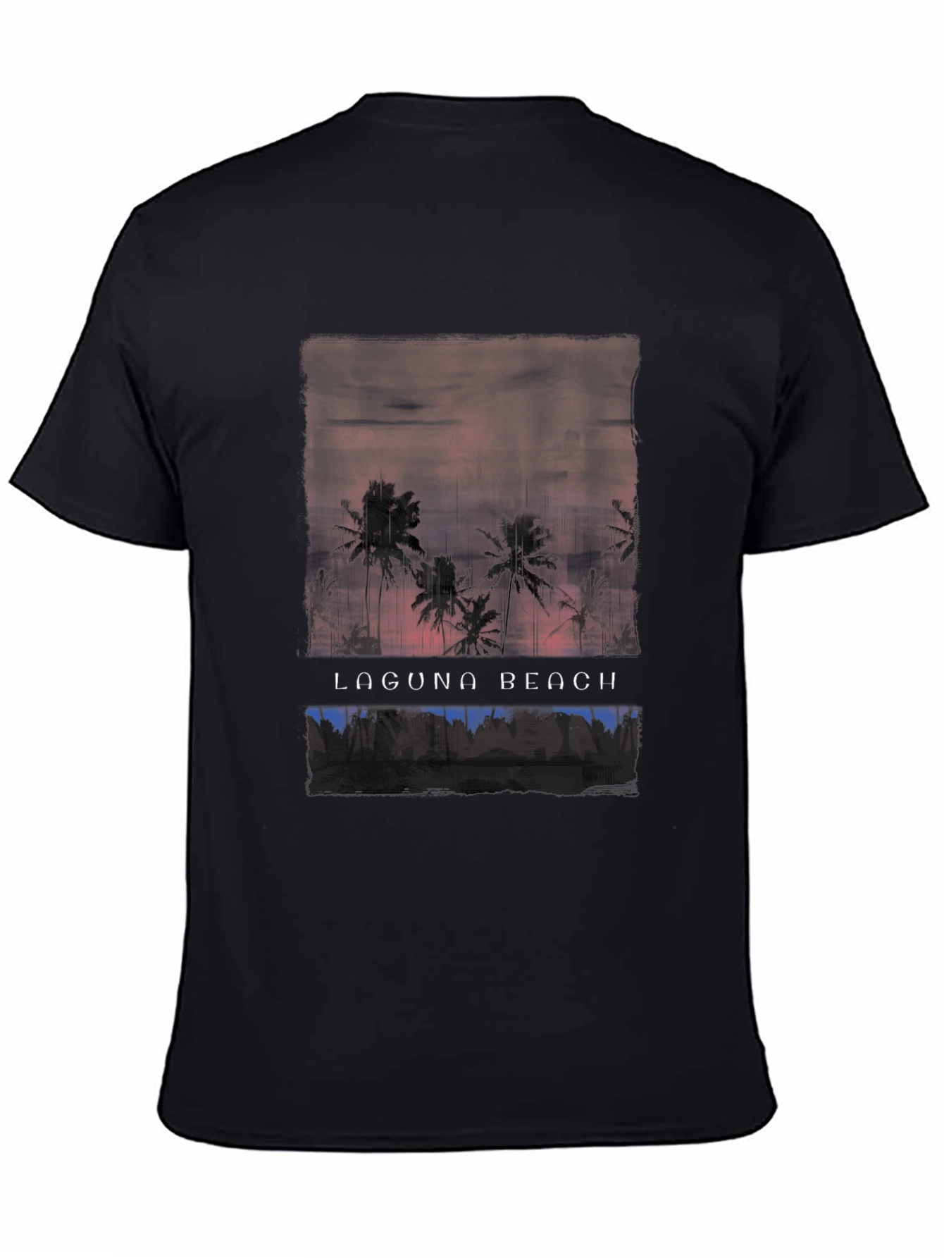 Laguna Beach Palm Tree Graphic Tee
