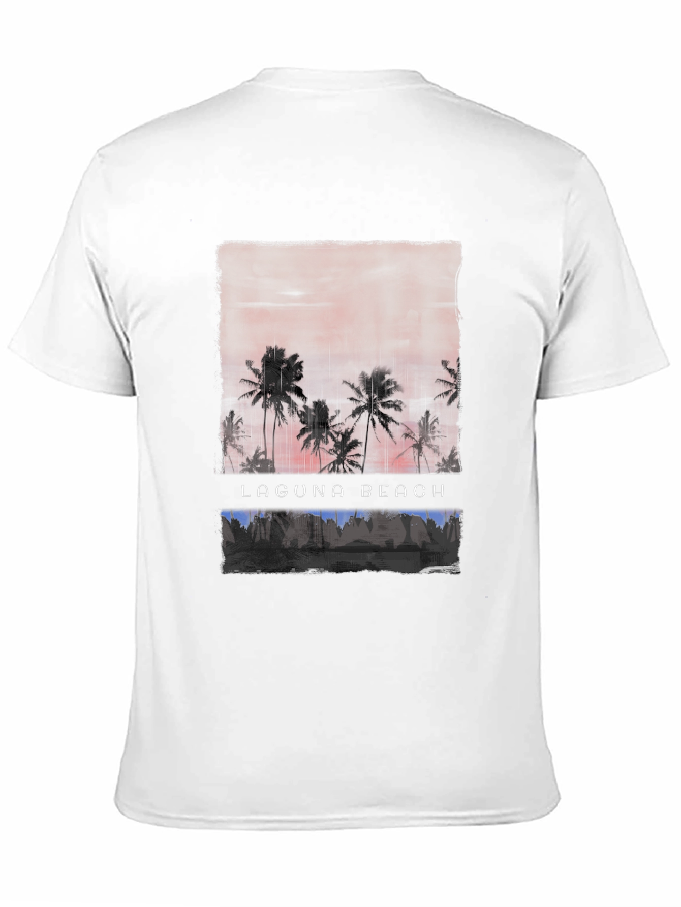 Laguna Beach Palm Tree Graphic Tee
