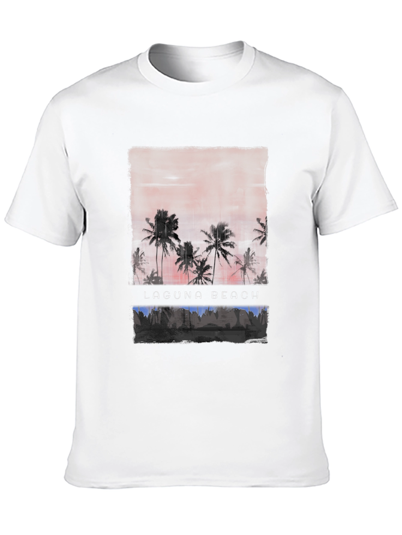 Laguna Beach Palm Tree Graphic Tee
