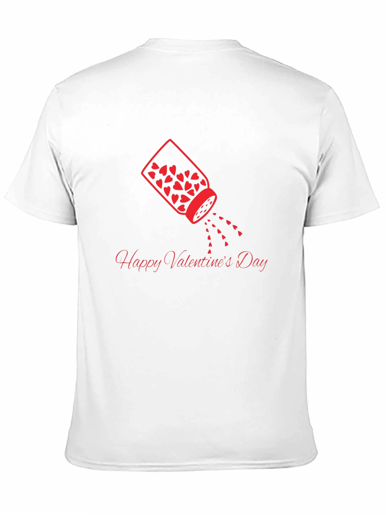 Valentines Day Heart Sprinkle Graphic Tee