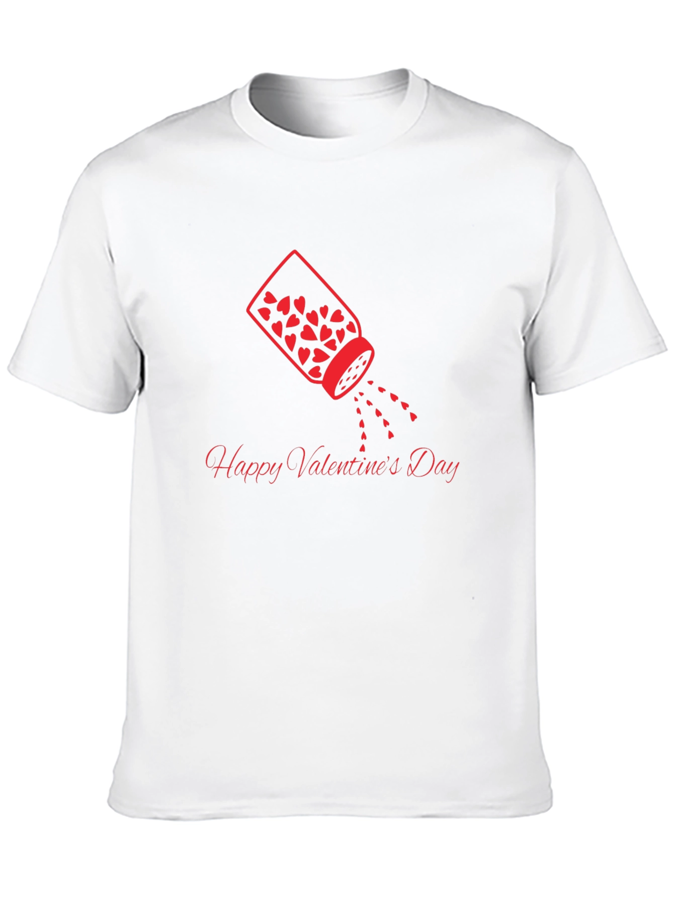 Valentines Day Heart Sprinkle Graphic Tee