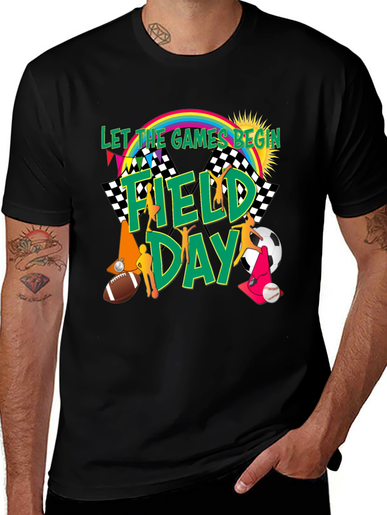 Field Day Graphic T-Shirt