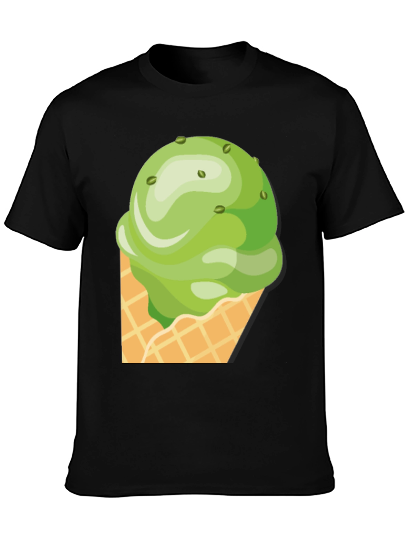 Ice Cream Graphic Tee - Fun Novelty T-Shirt