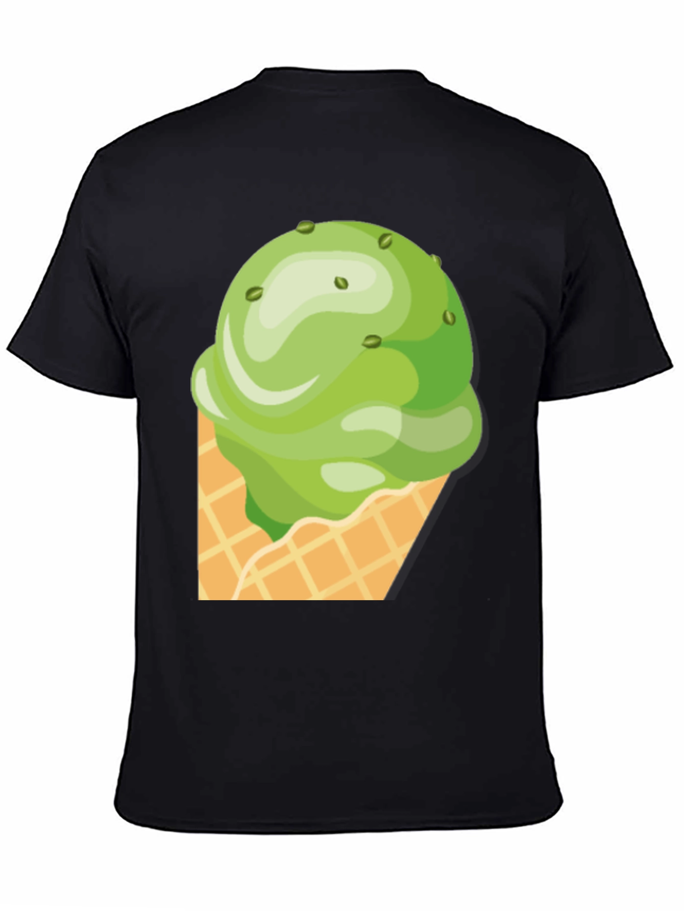 Ice Cream Graphic Tee - Fun Novelty T-Shirt
