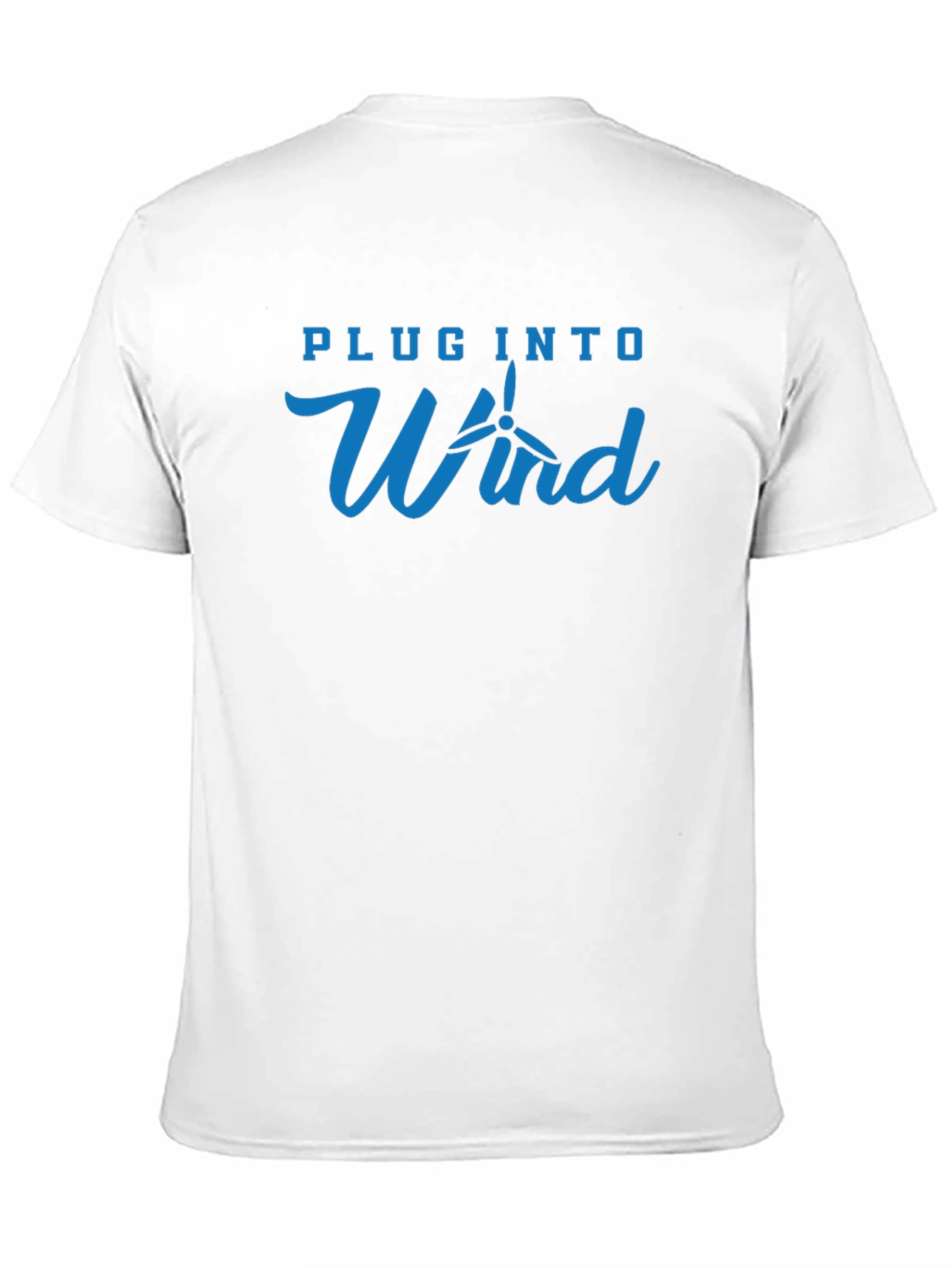 Plug Into Wind Graphic T-Shirt Black