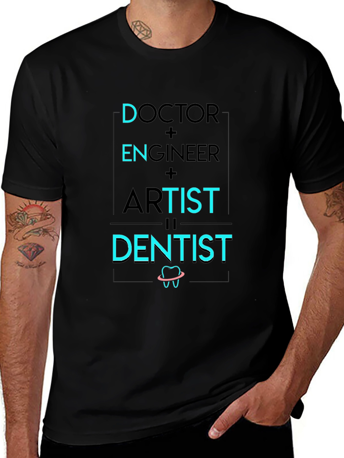 Doctor Engineer Artist Dentist Graphic Tee