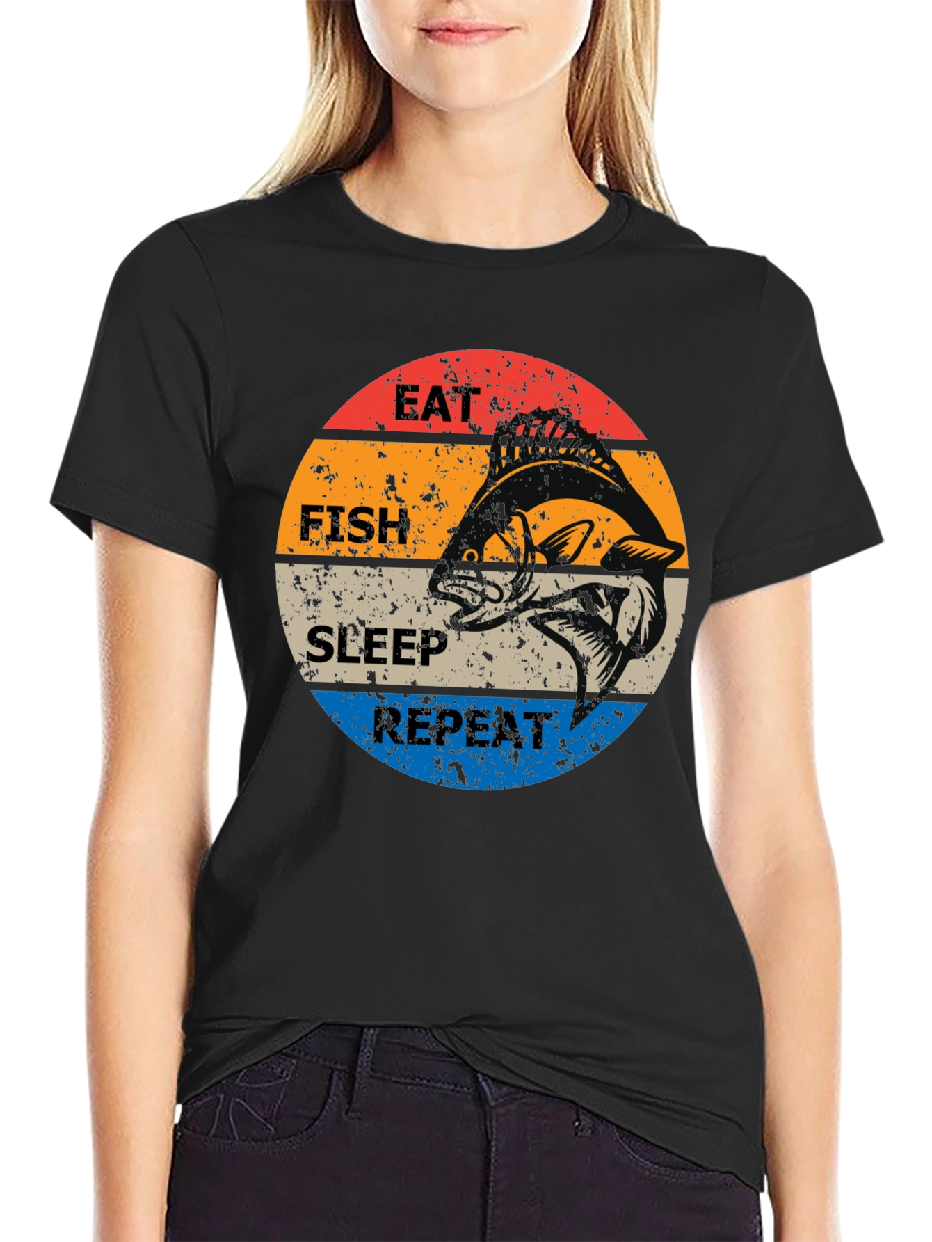 Eat Fish Sleep Repeat T-Shirt