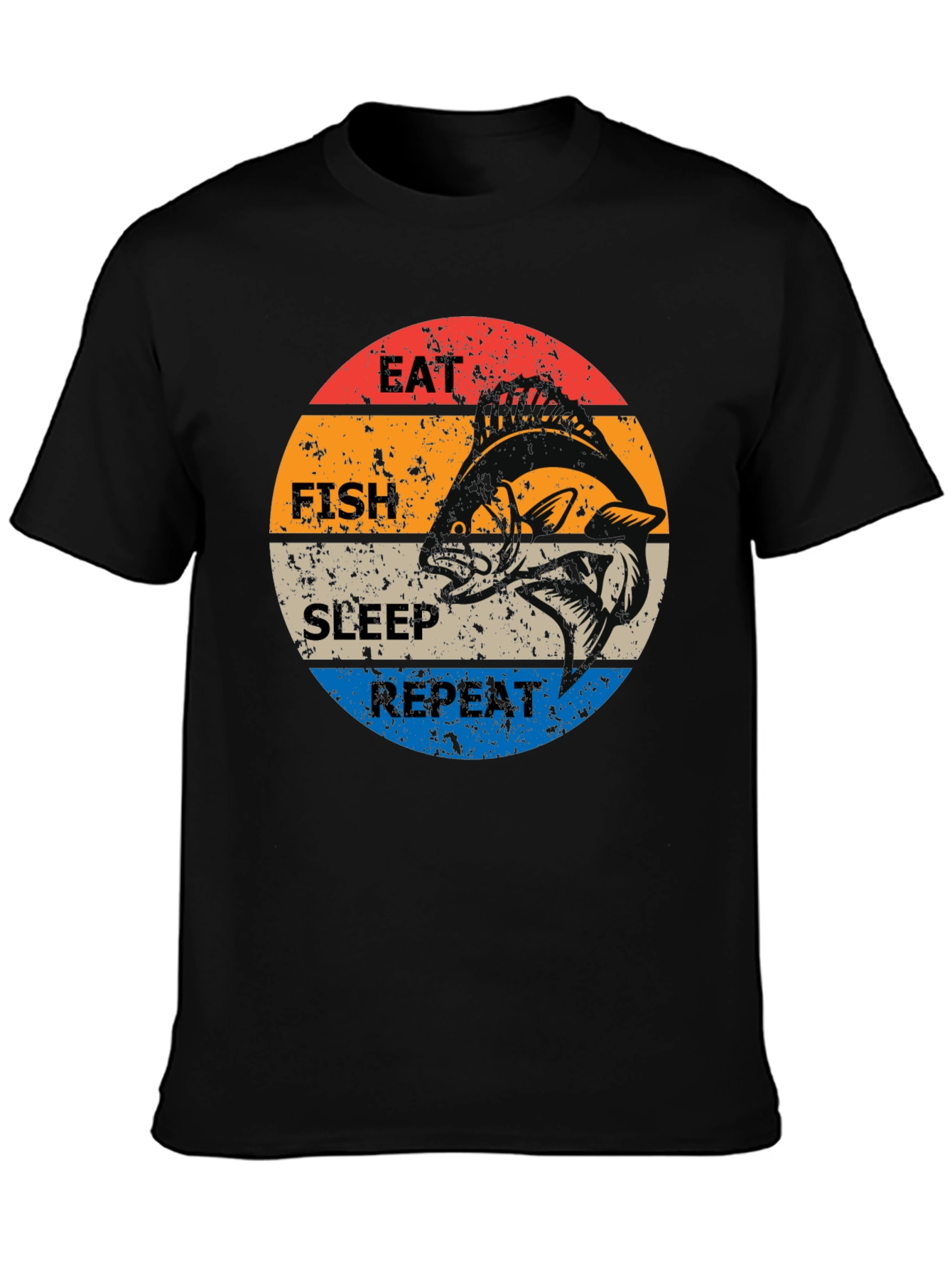 Eat Fish Sleep Repeat T-Shirt