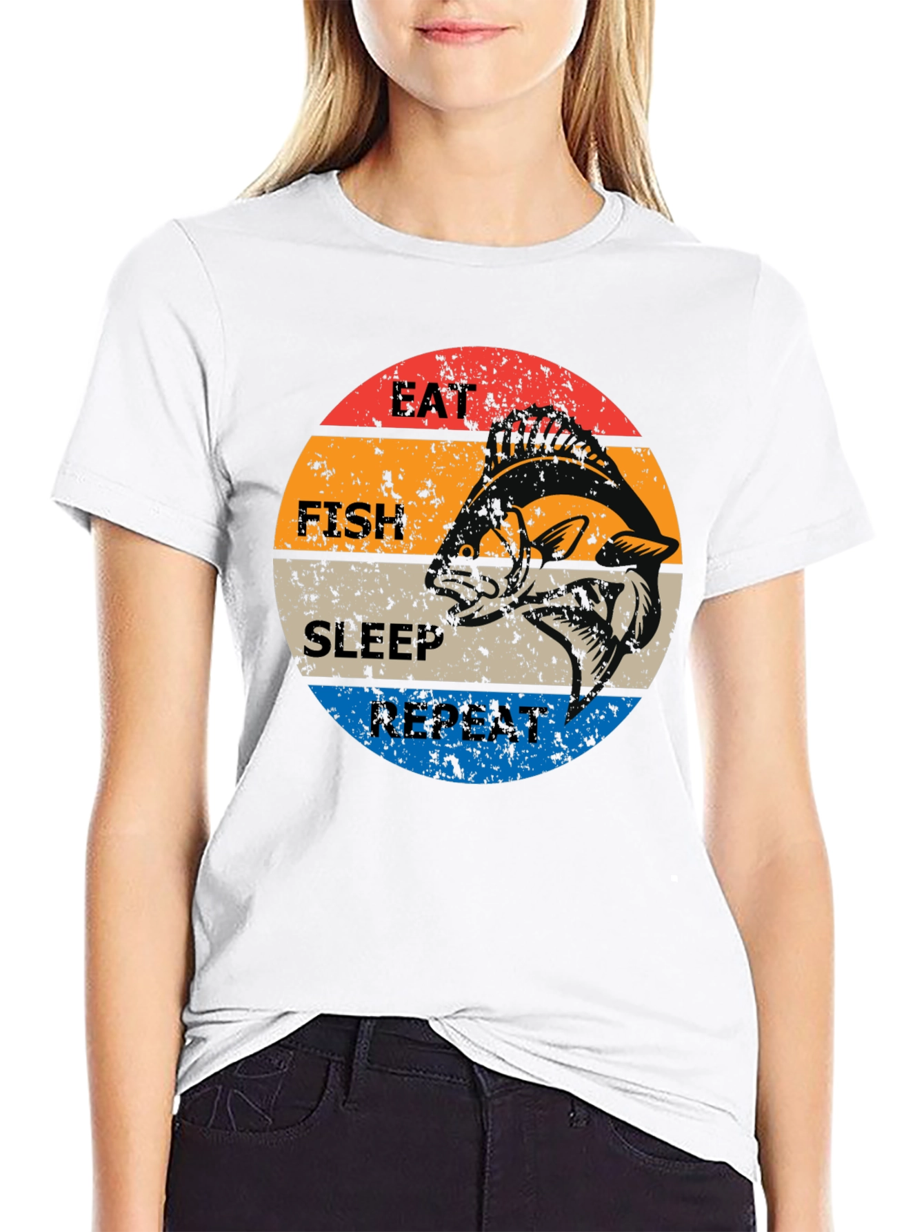 Eat Fish Sleep Repeat T-Shirt
