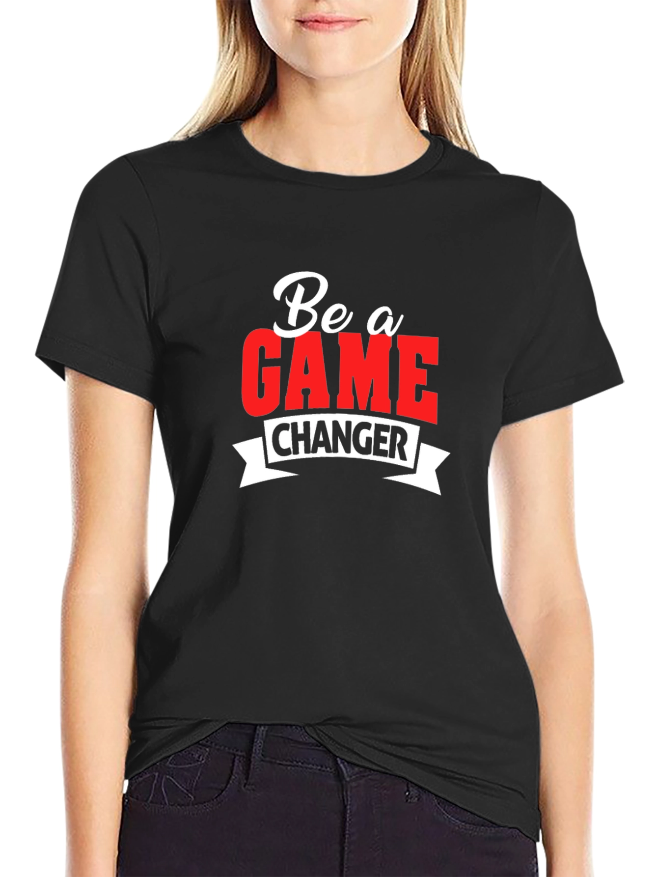 Be a Game Changer Black T-Shirt