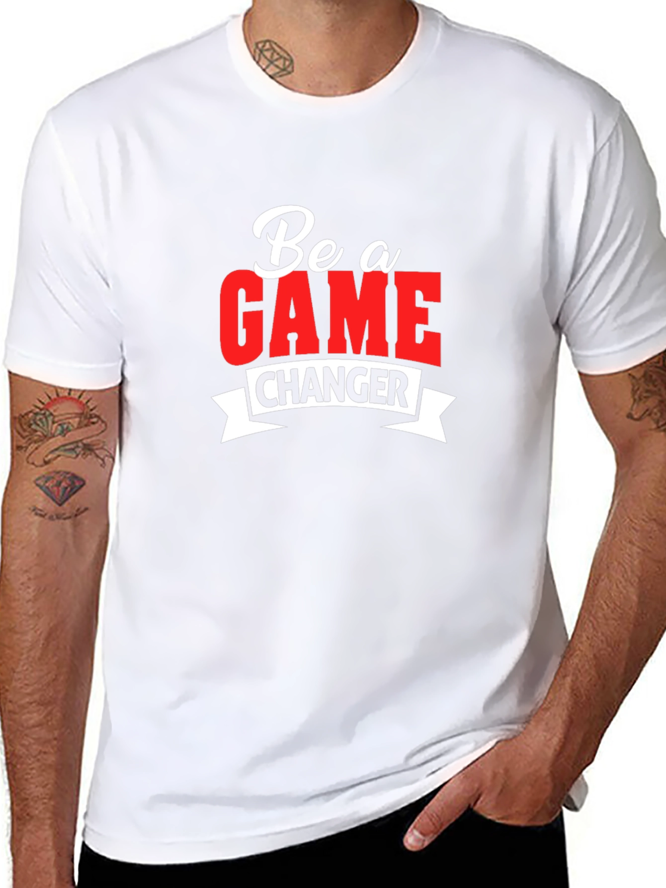 Be a Game Changer Black T-Shirt