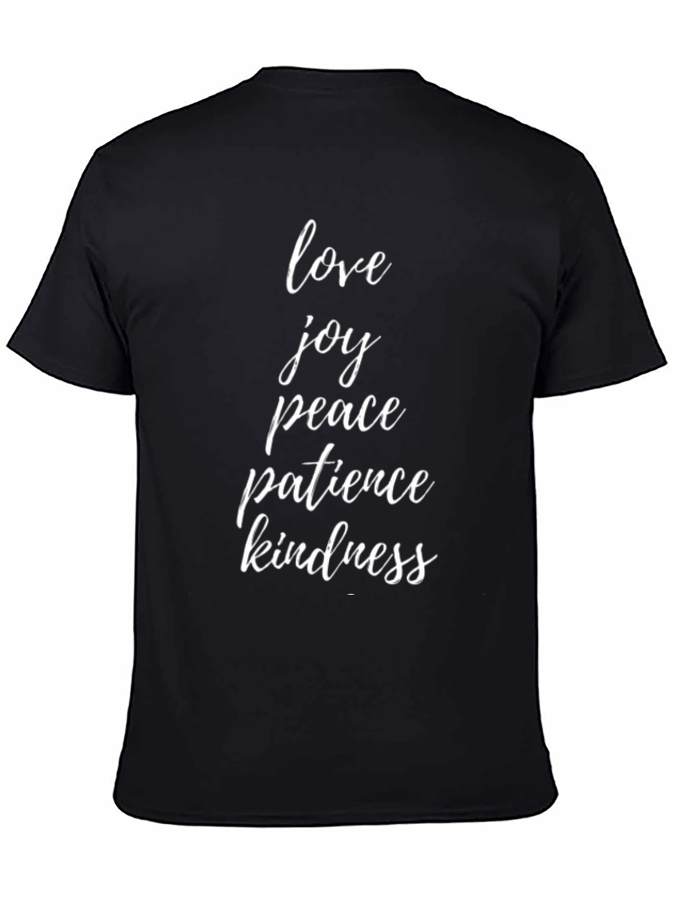 Love Joy Peace T-Shirt - Black