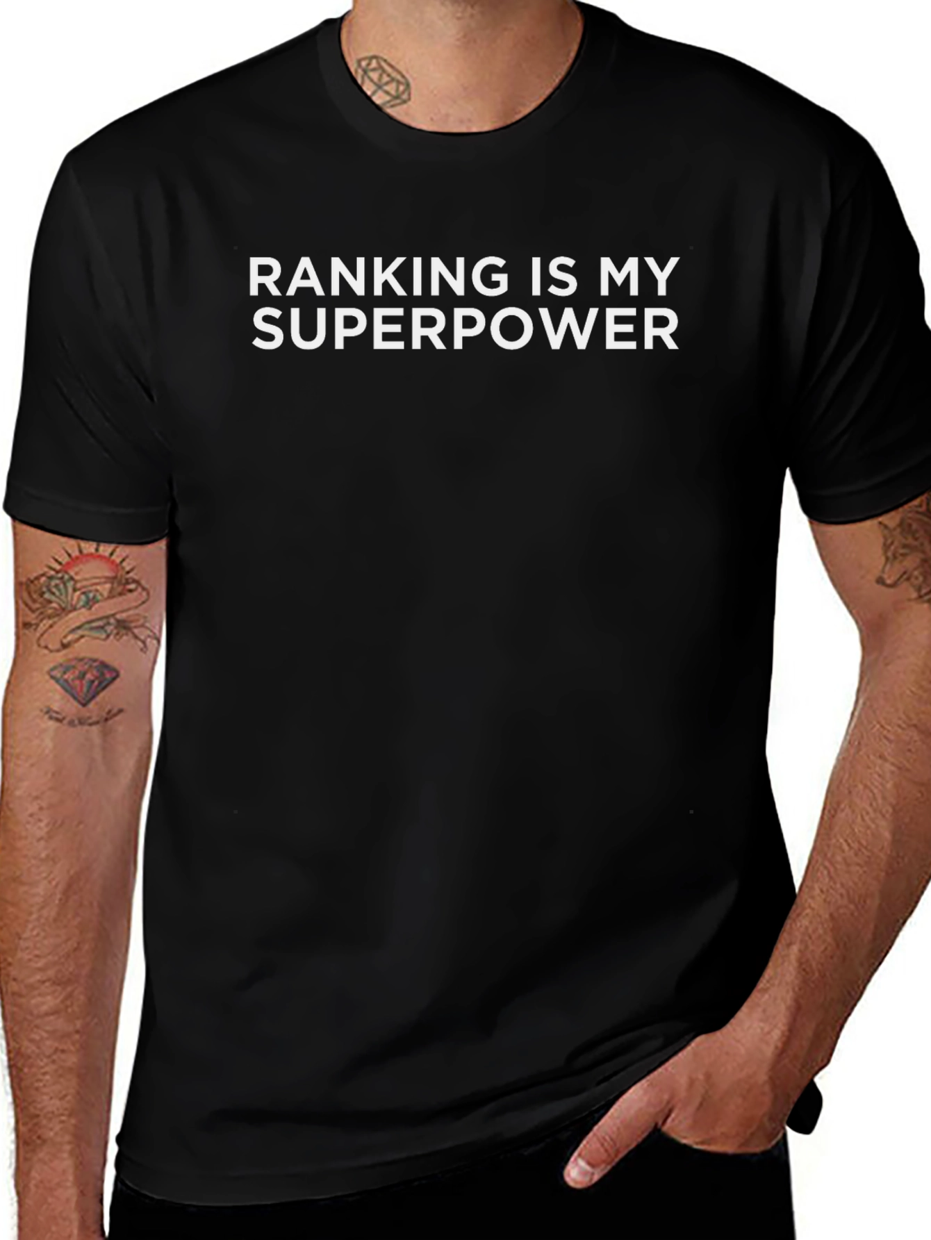 Ranking is My Superpower Graphic Tee