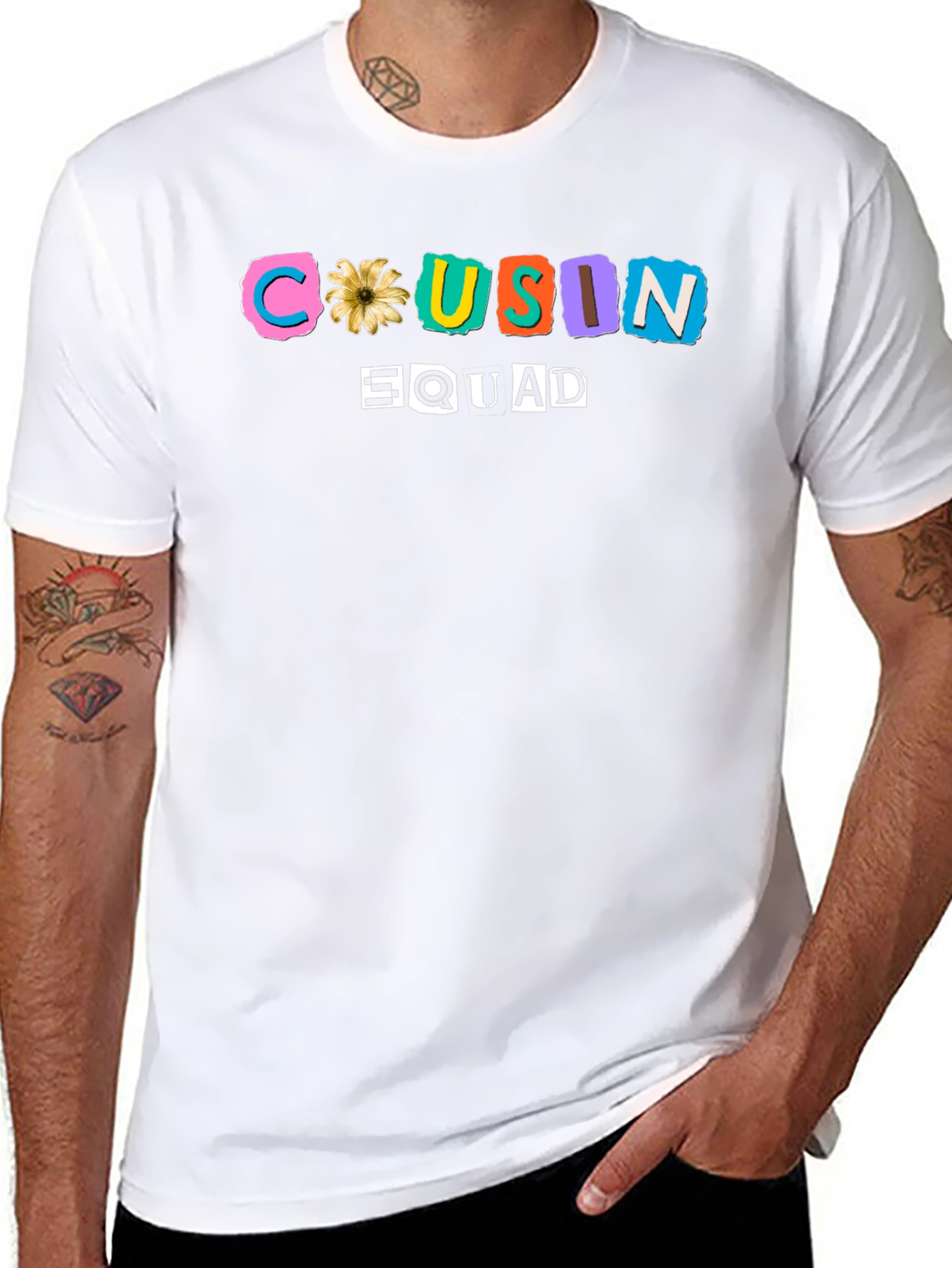 Cousin Squad Tee - Fun Family Matching Shirt