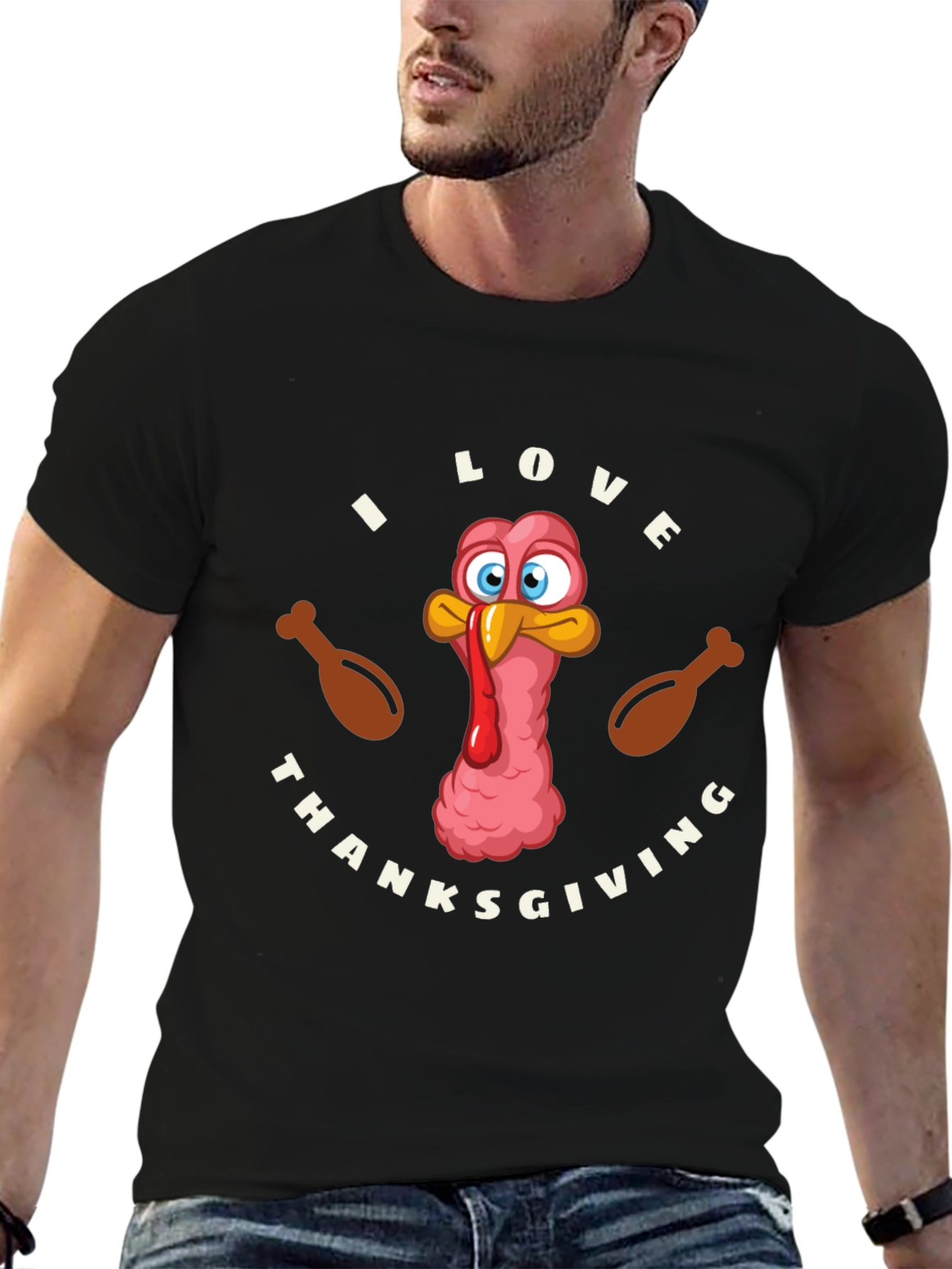 Thanksgiving Turkey Graphic Tee