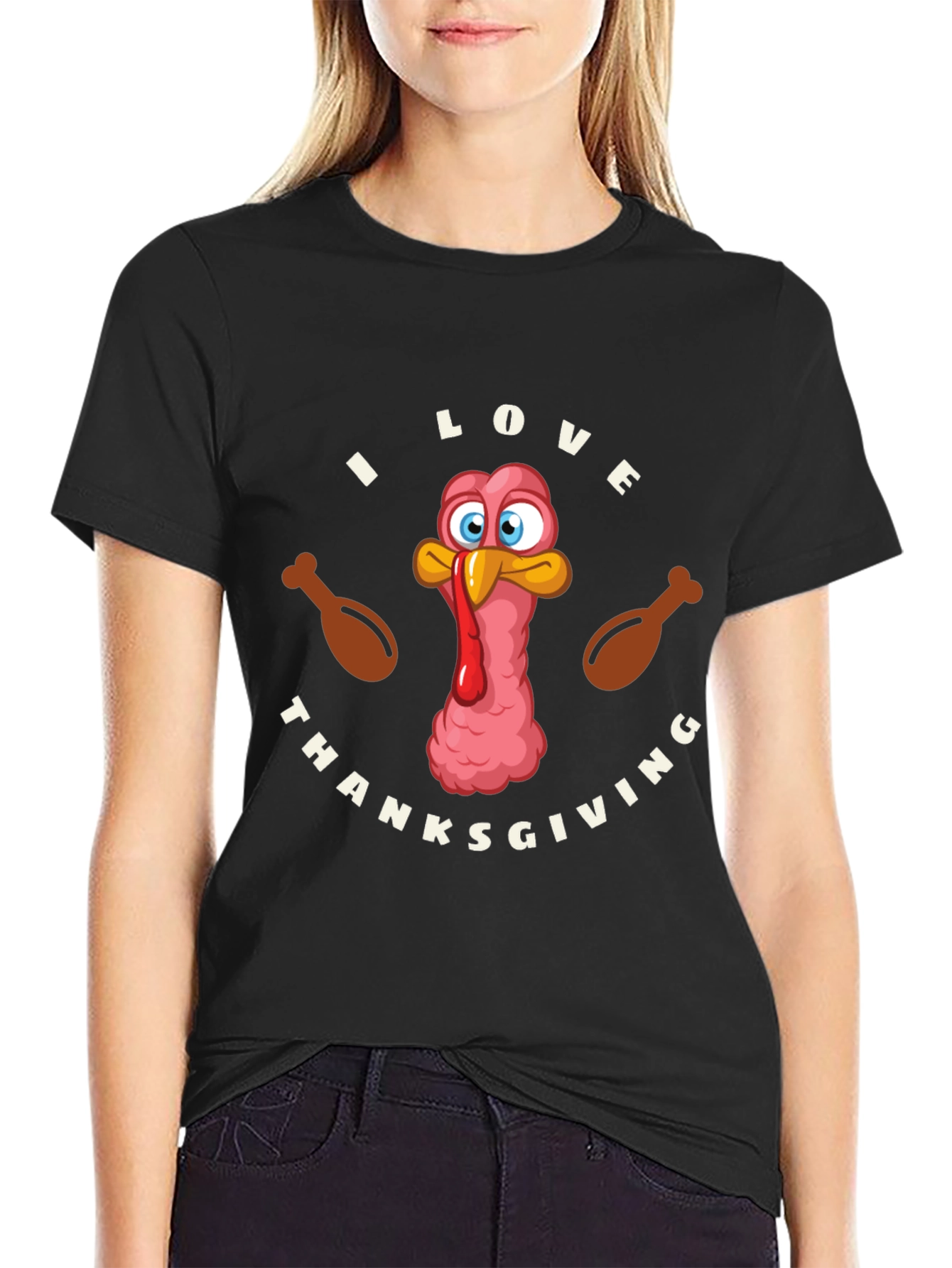 Thanksgiving Turkey Graphic Tee