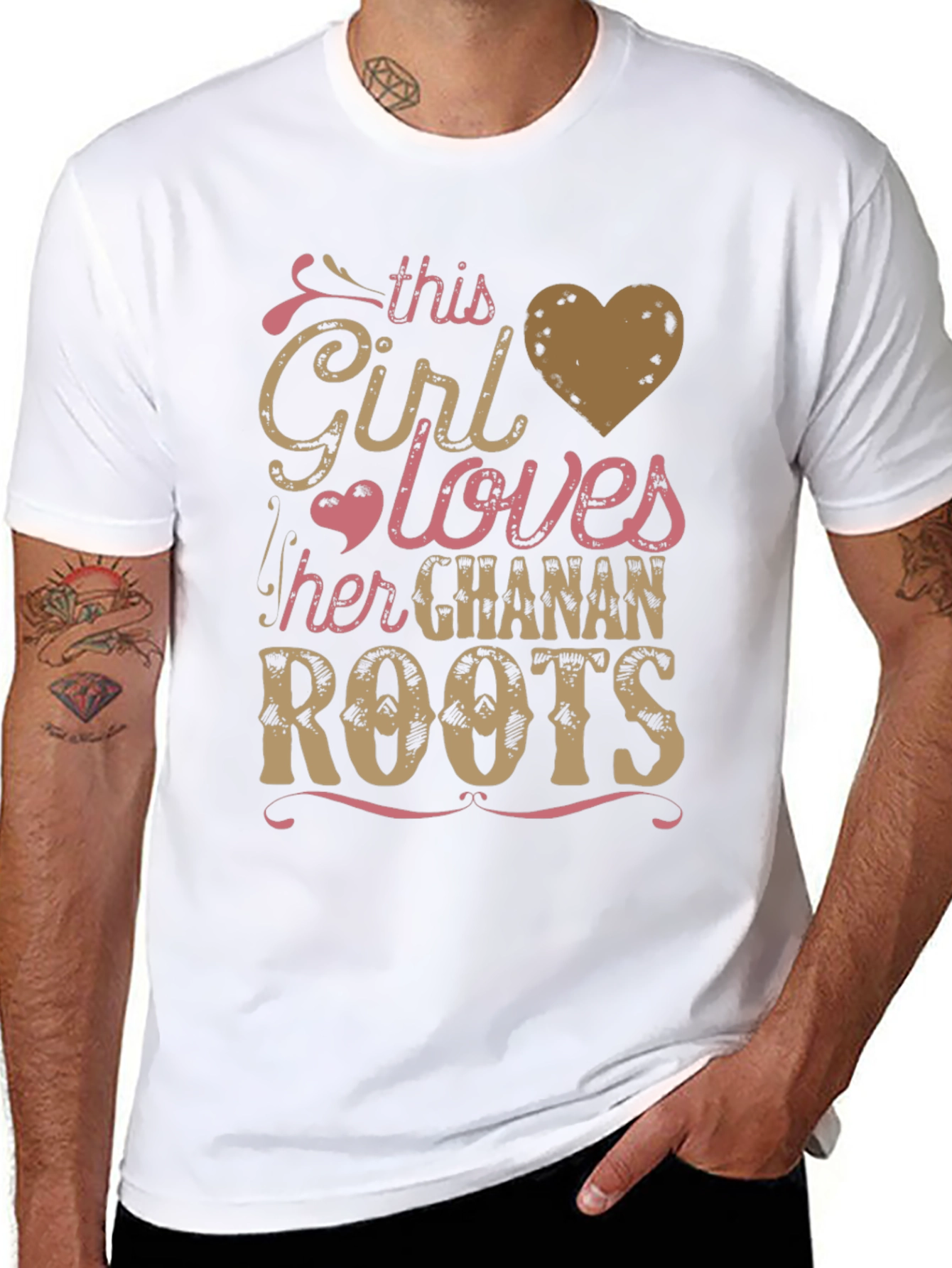 Ghanaian Roots Girls T-Shirt - Black Cotton Tee