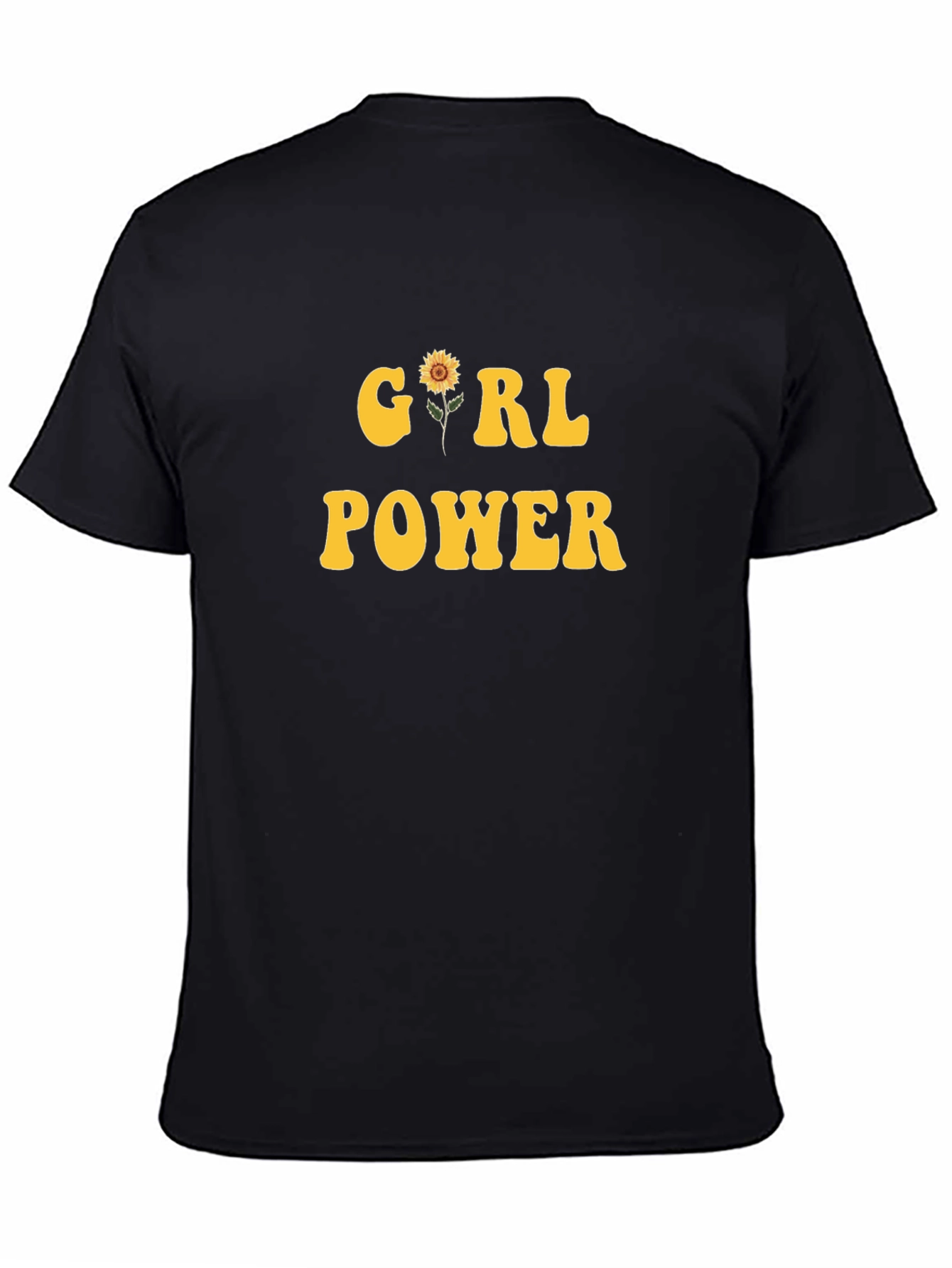 Girl Power Sunflower Graphic Tee