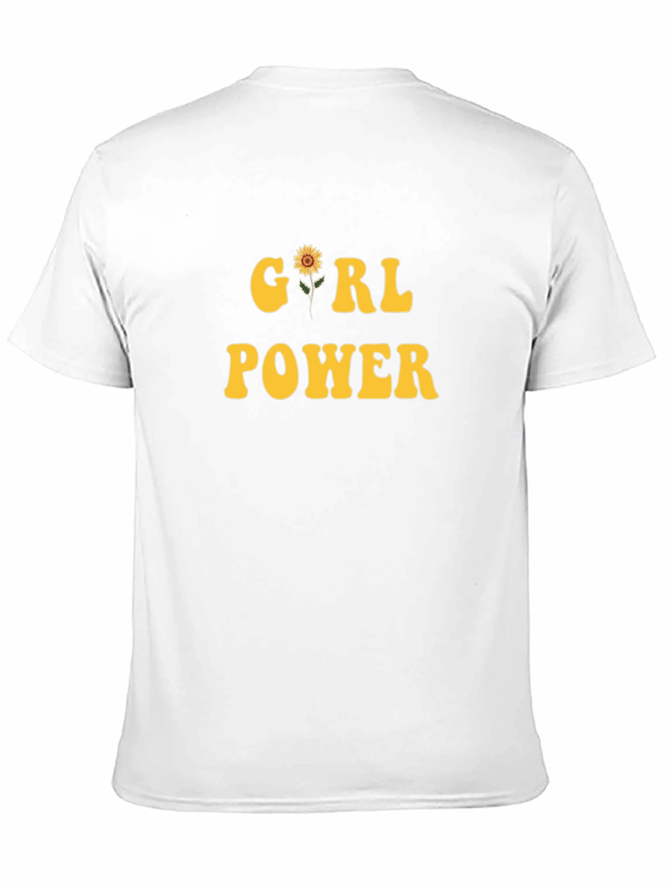 Girl Power Sunflower Graphic Tee