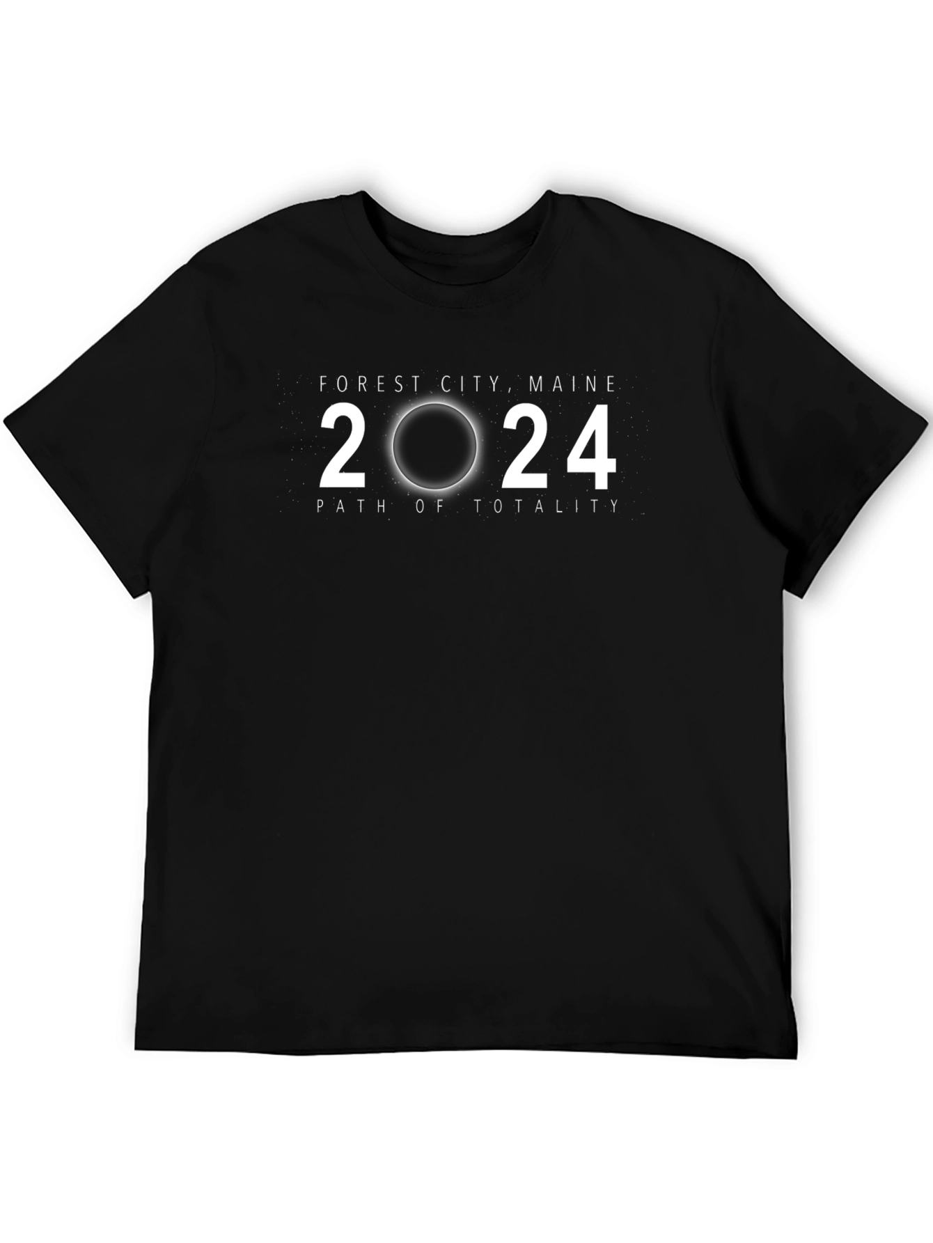 Forest City Maine 2024 Total Solar Eclipse T-Shirt
