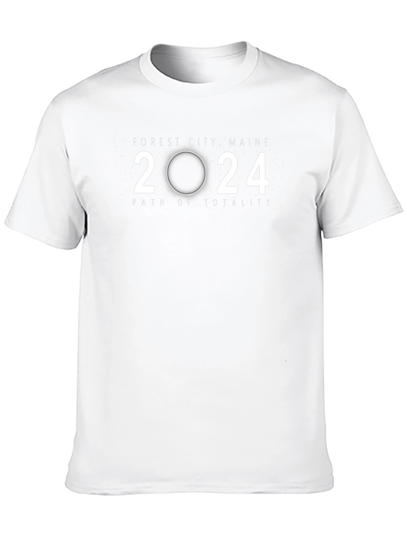 Forest City Maine 2024 Total Solar Eclipse T-Shirt