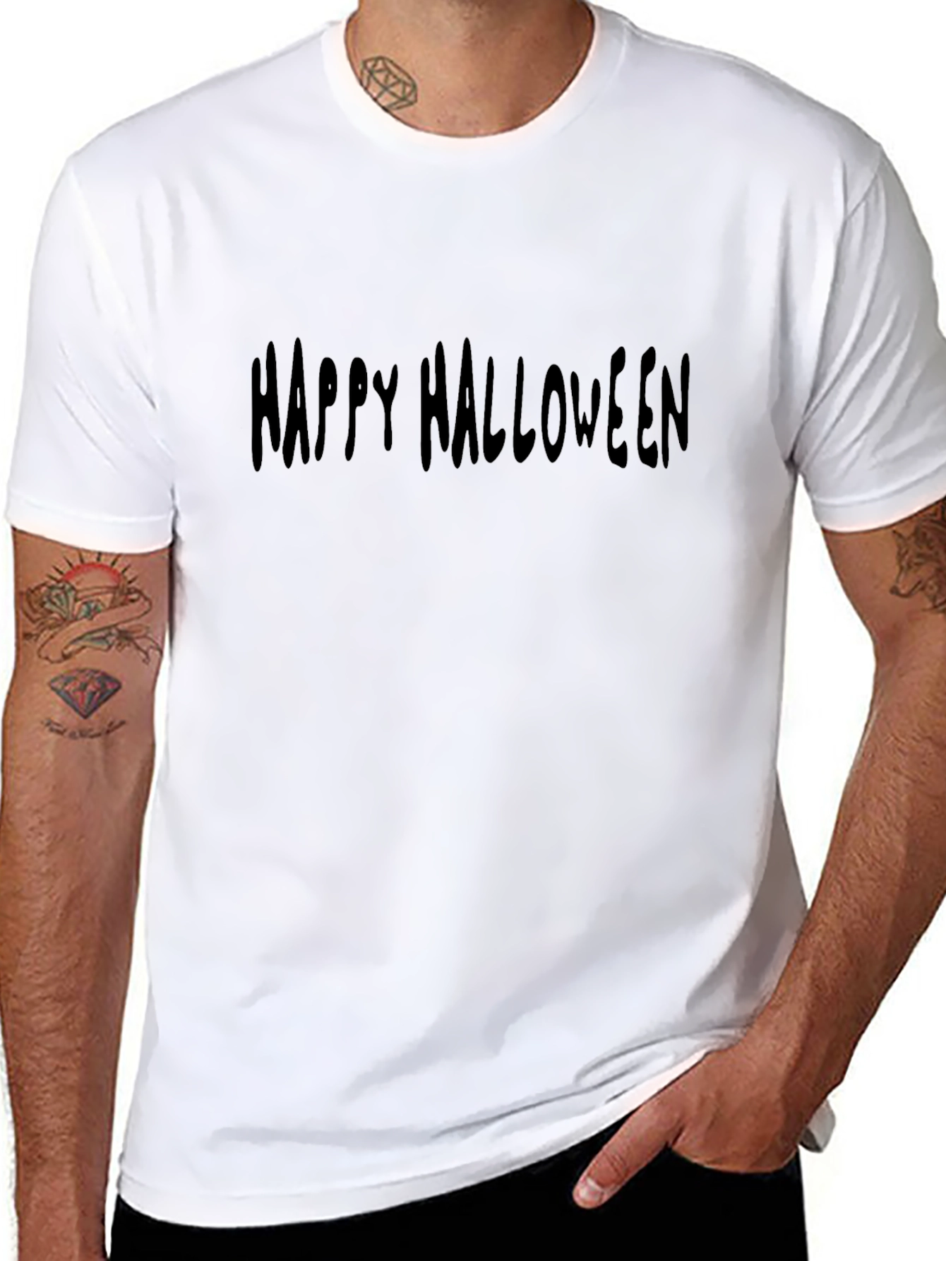 Happy Halloween T-Shirt - Spooky Season Apparel