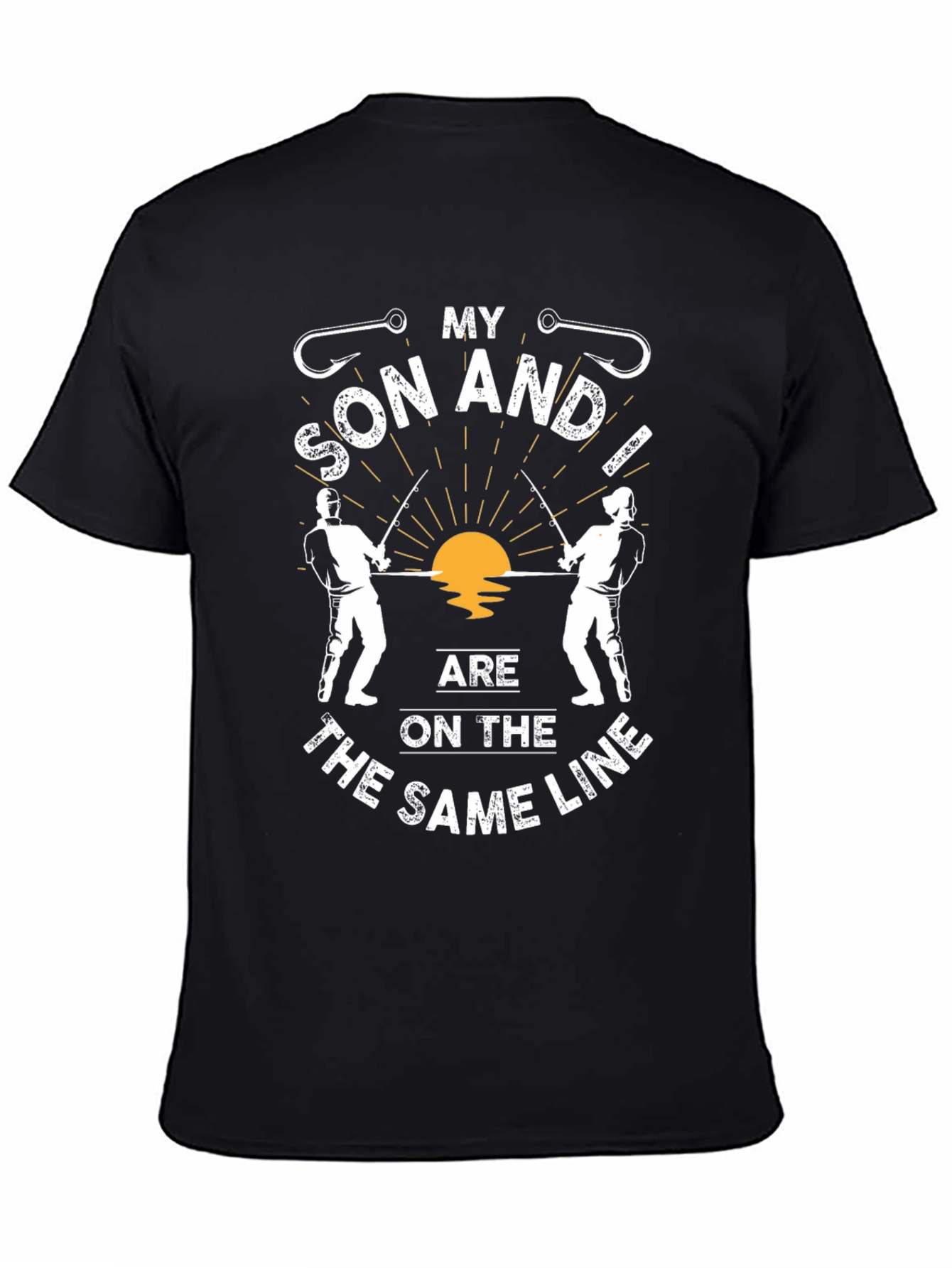 Fishing Son Matching T-Shirt