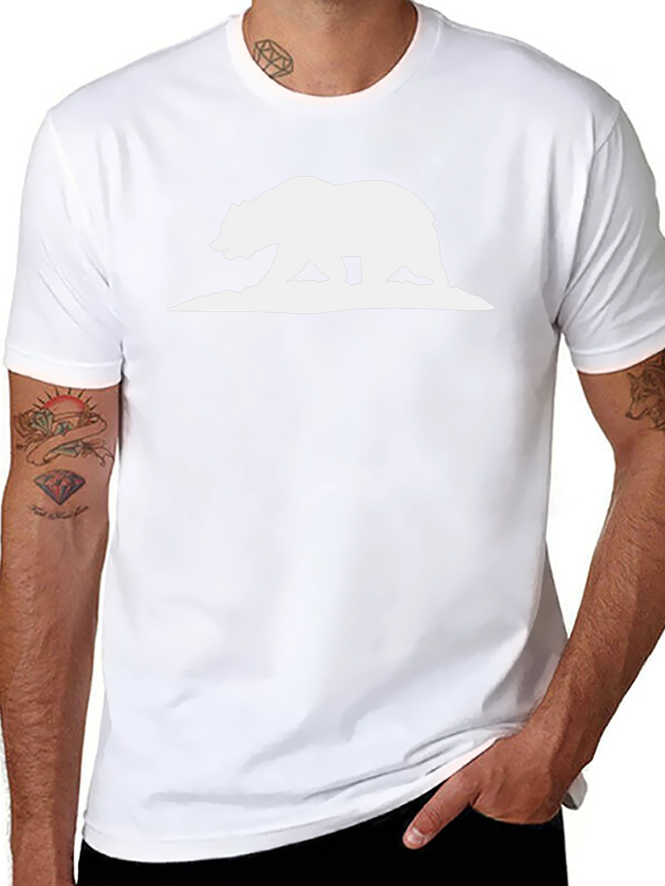 California Bear T-Shirt - Graphic Tee