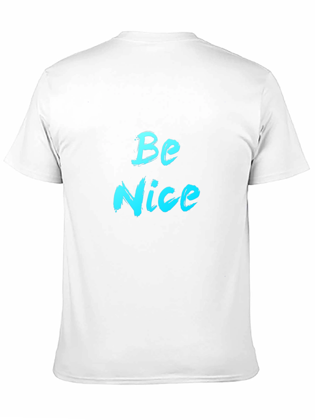 Be Nice Black T-Shirt - Casual Style