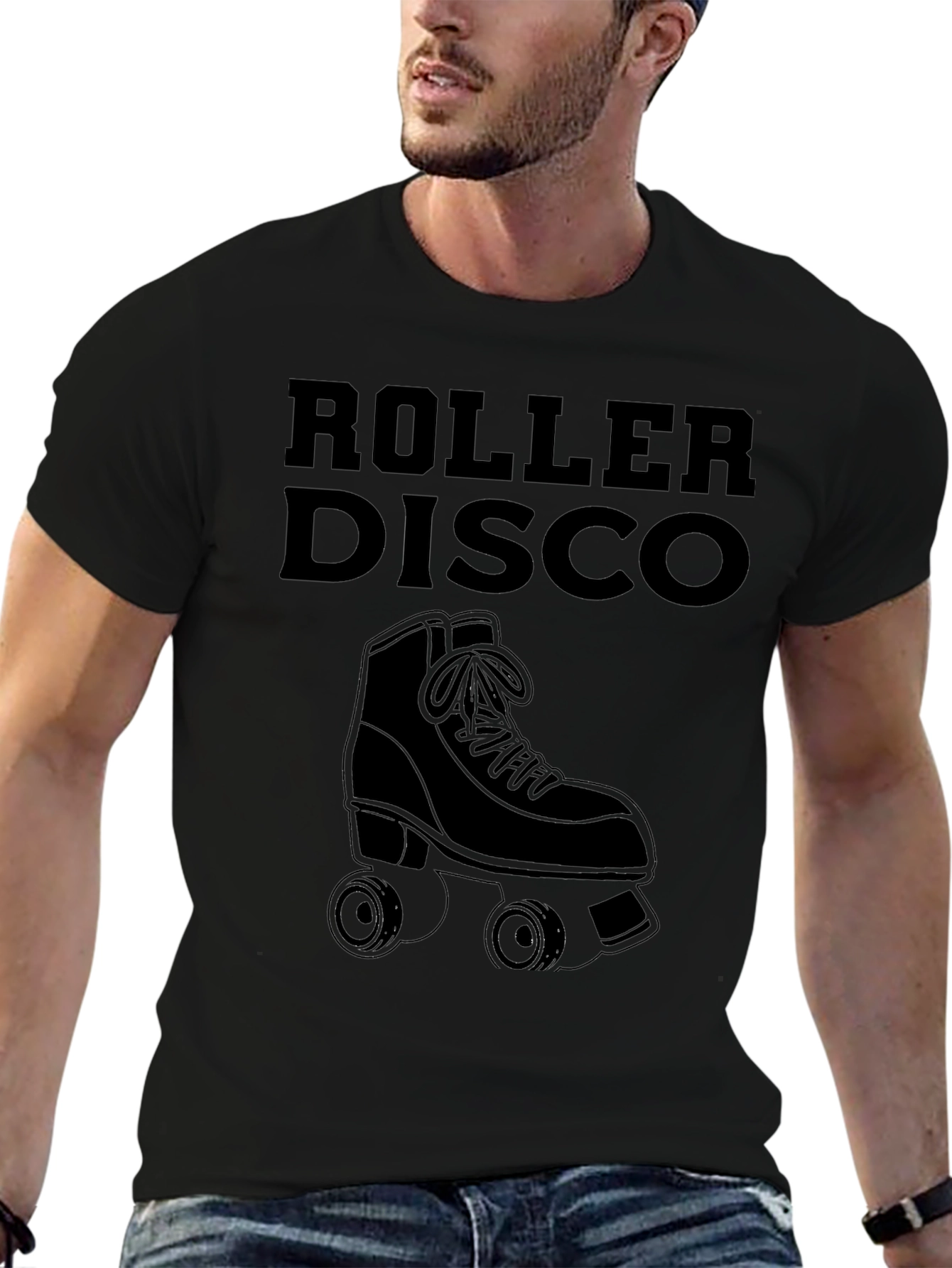 Roller Disco Graphic T-Shirt - Retro Style