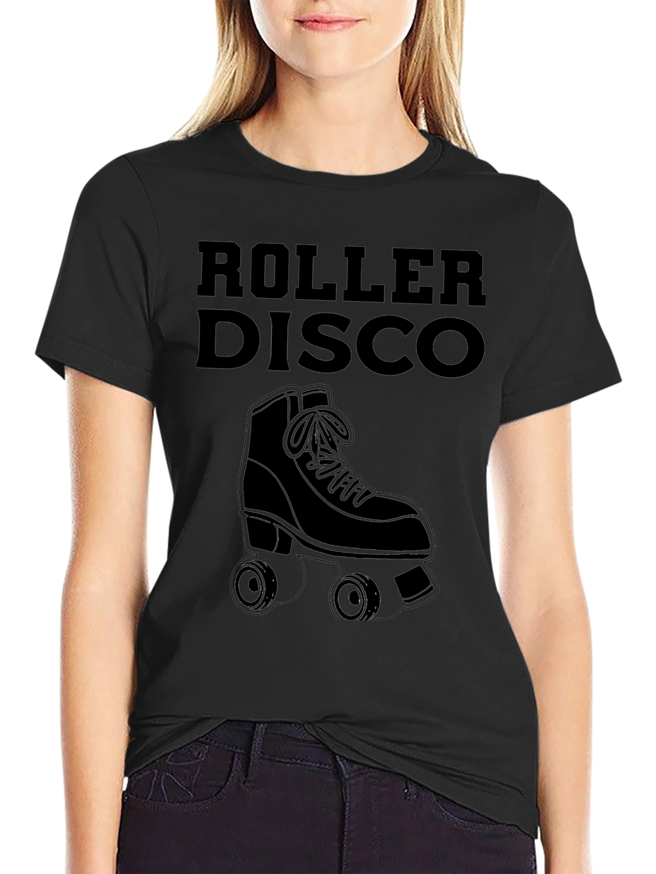 Roller Disco Graphic T-Shirt - Retro Style