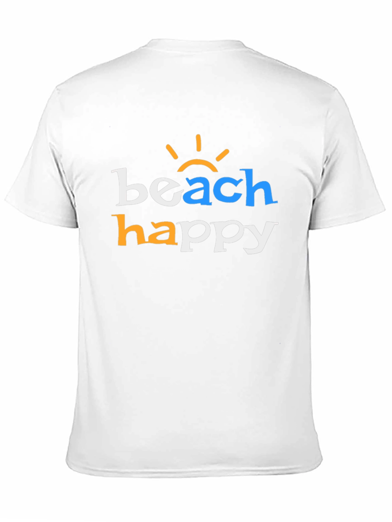 Beach Happy Graphic Tee - Black