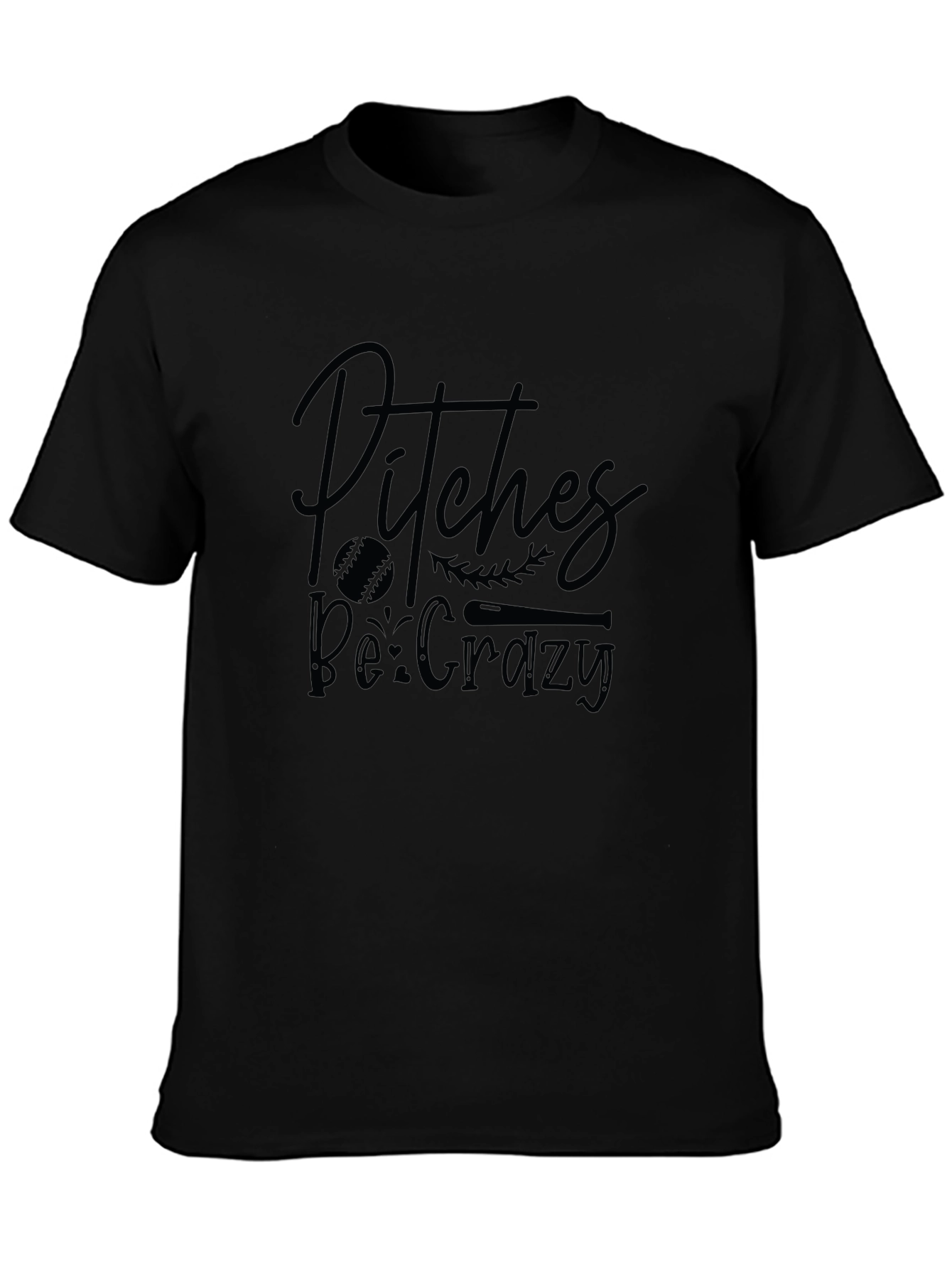 Pitches Be Crazy Graphic T-Shirt