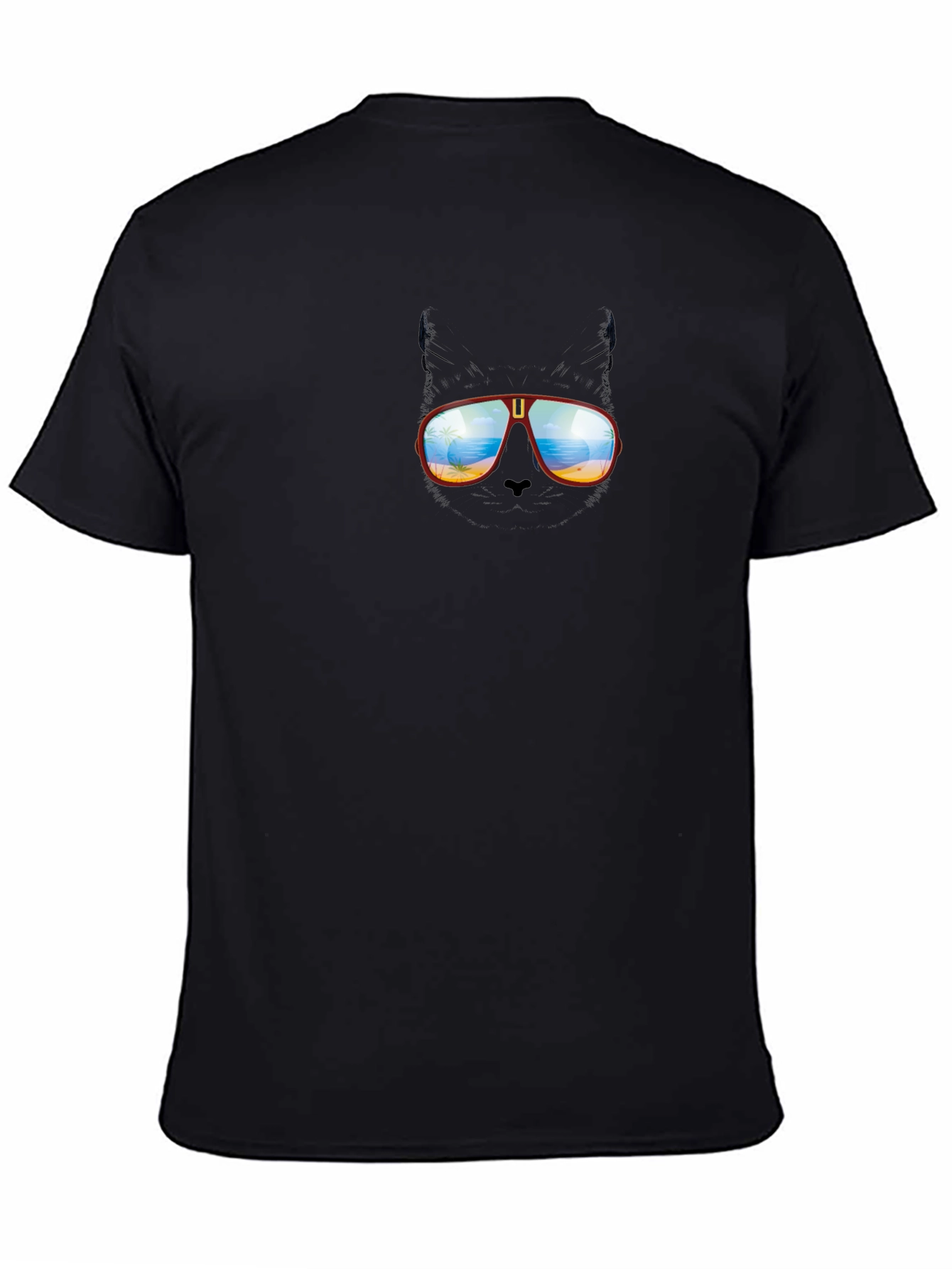 Cool Cat in Shades Graphic T-Shirt