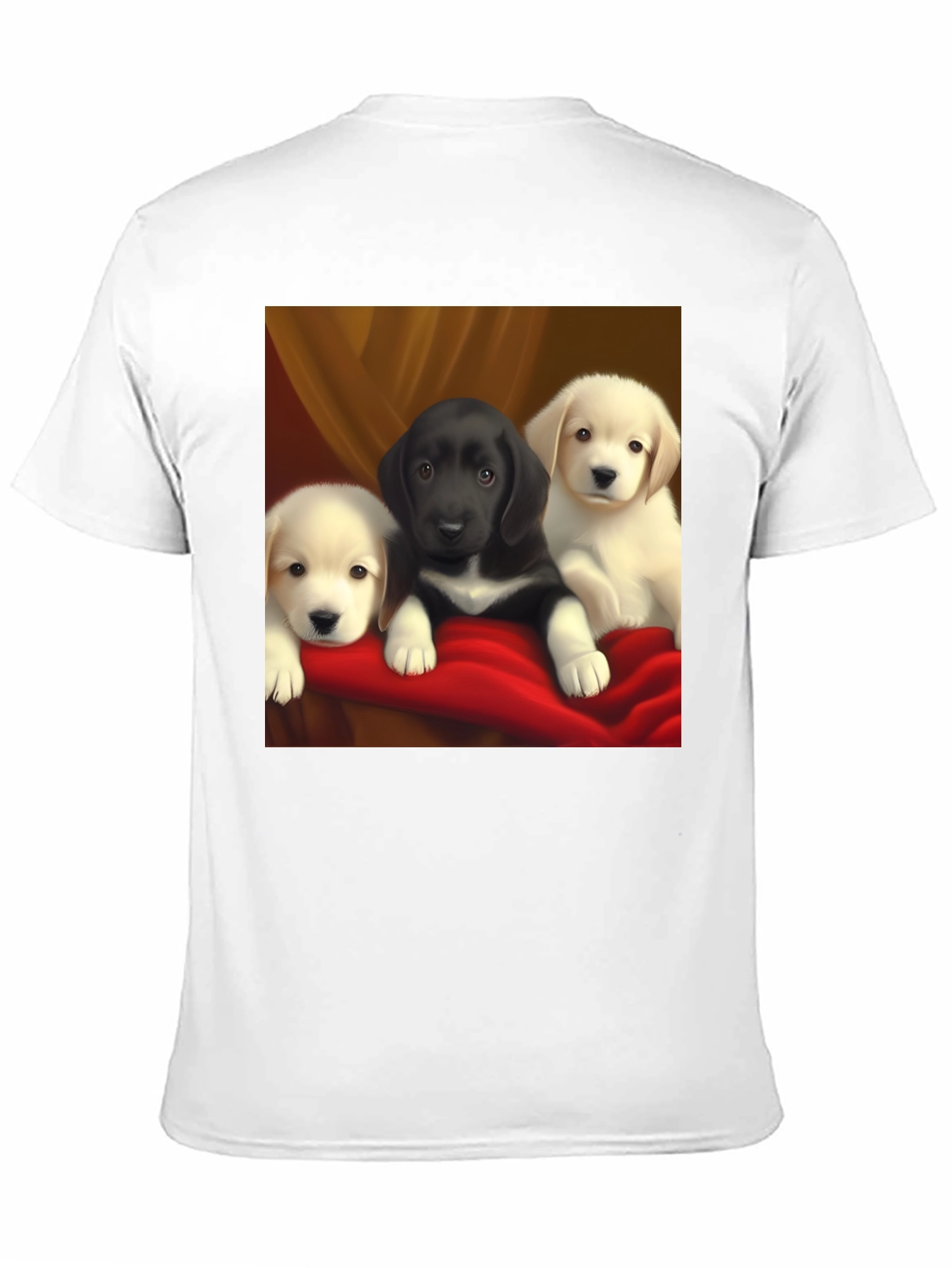 Puppy Trio Graphic Tee - Cute Dog Lover T-Shirt