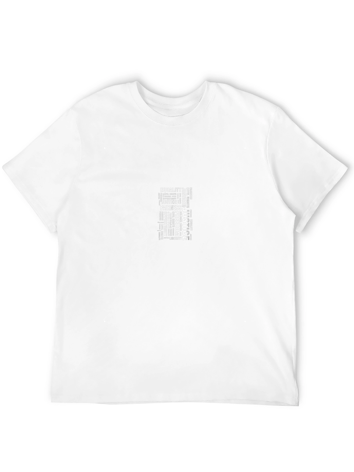 Equality Justice Freedom Graphic T-Shirt