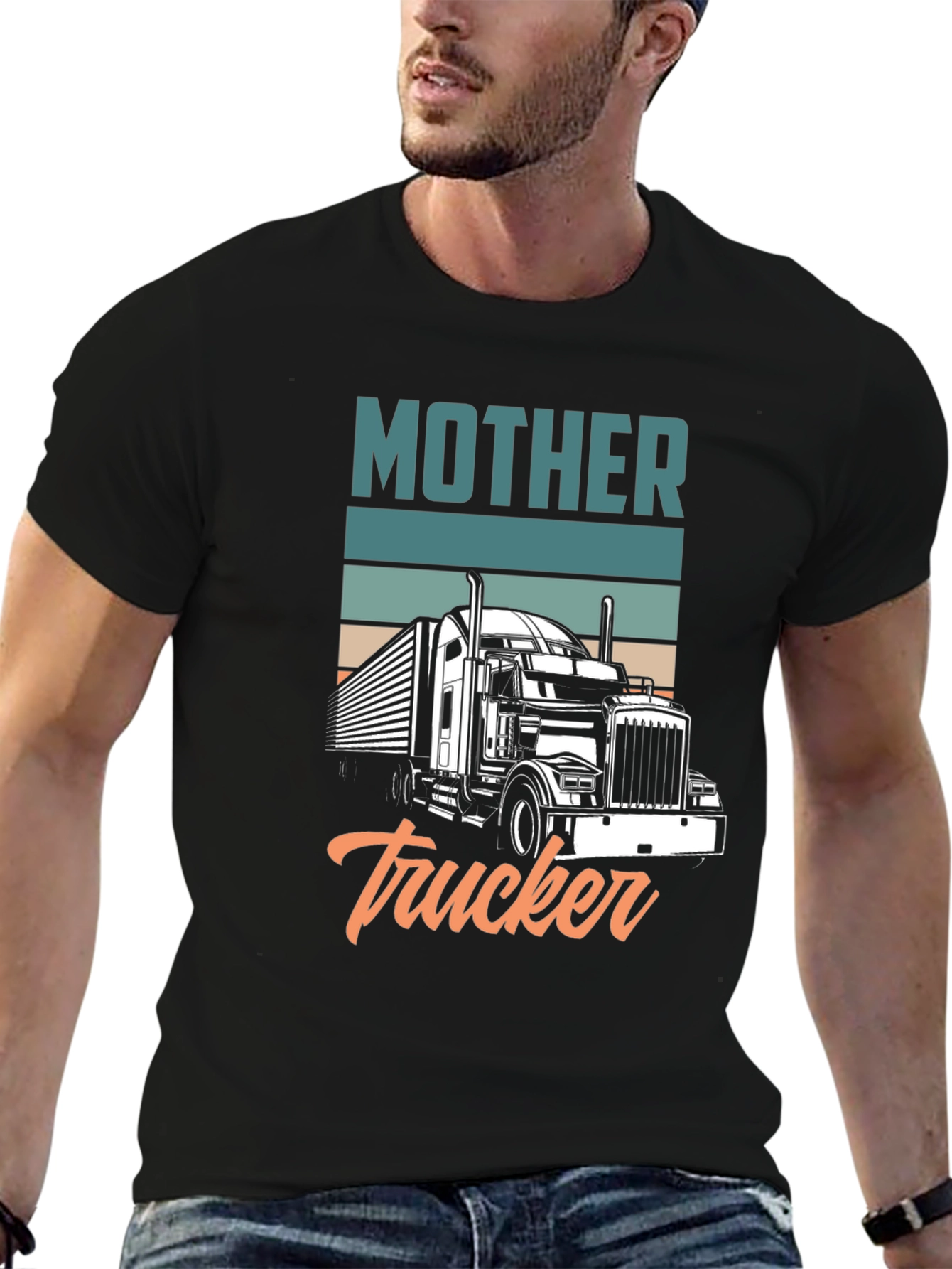 Mother Trucker T-Shirt - Truck Driver Tee