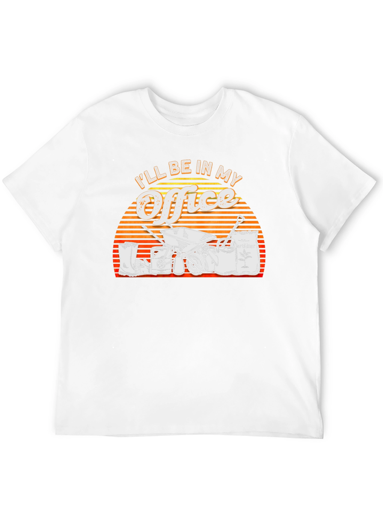 Gardeners Office T-Shirt - Black Cotton Tee