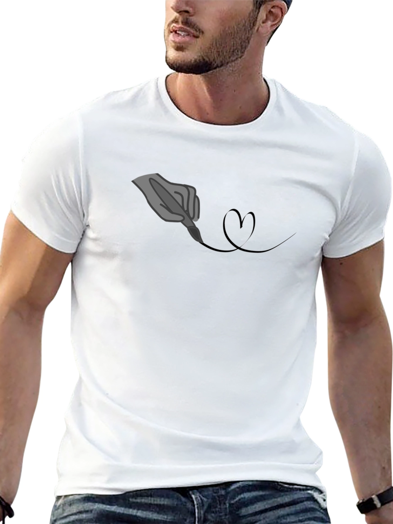 Heart Writer T-Shirt