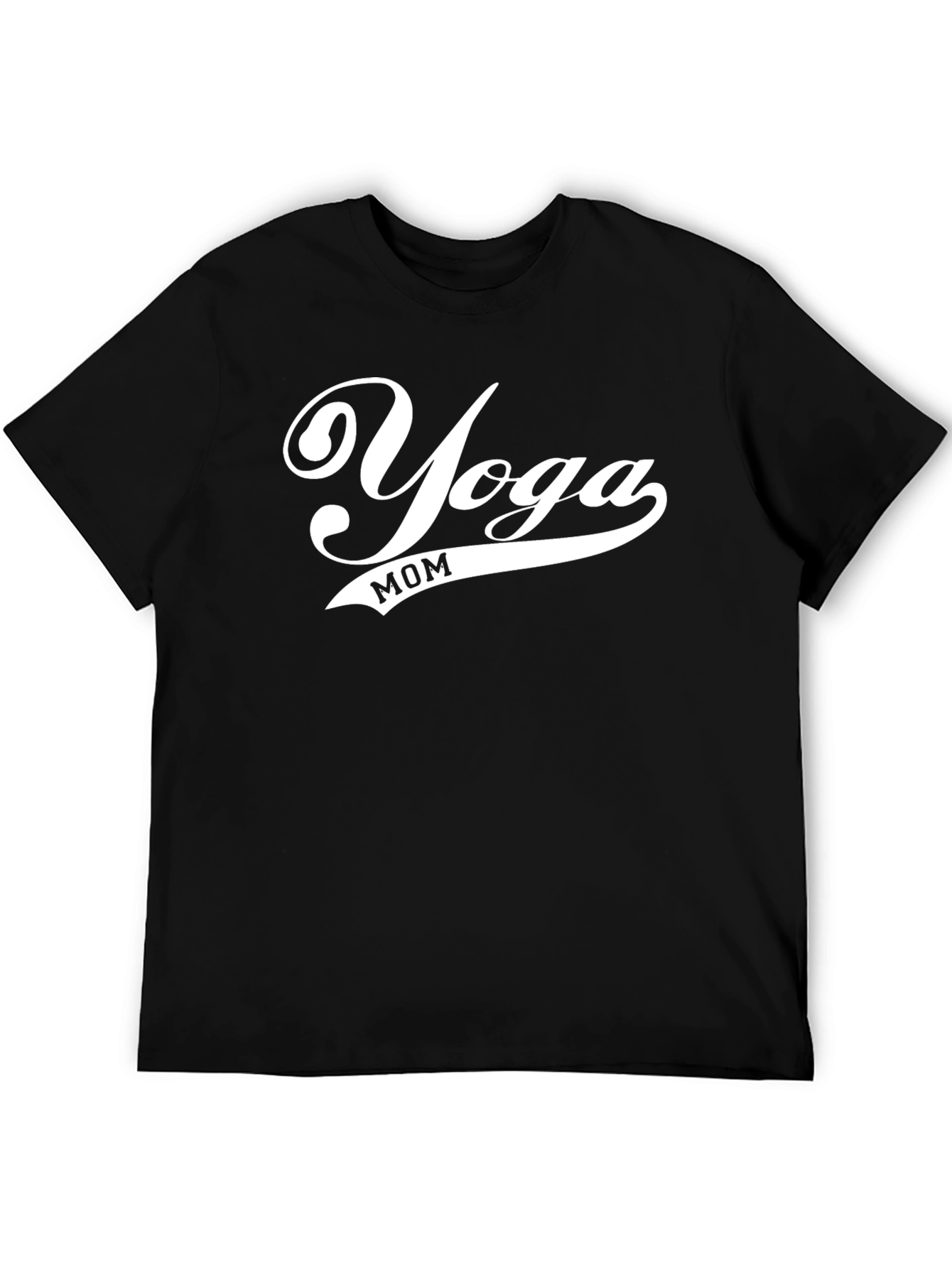 Yoga Mom Black T-Shirt
