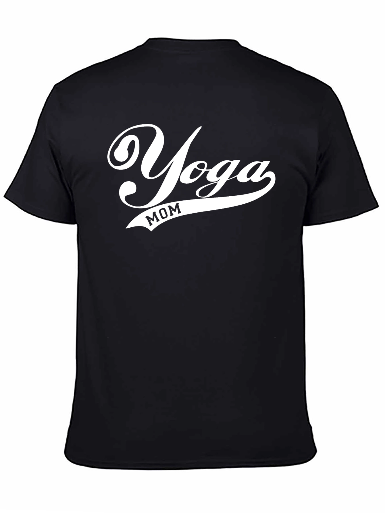 Yoga Mom Black T-Shirt