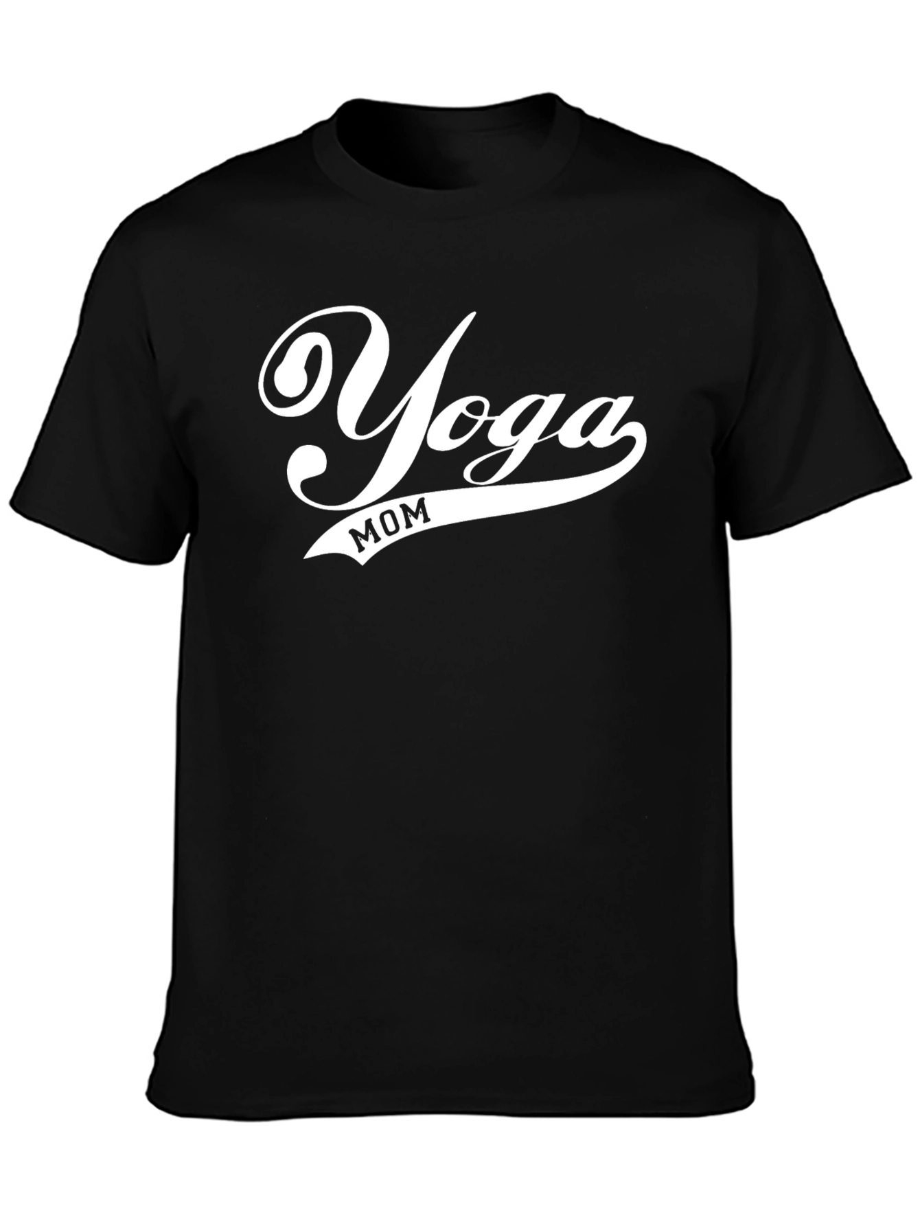 Yoga Mom Black T-Shirt