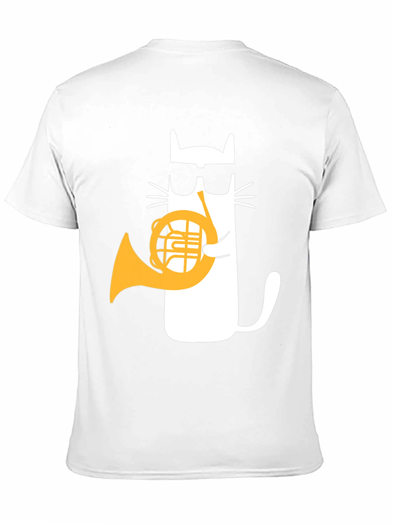 Cool Cat French Horn Player T-Shirt