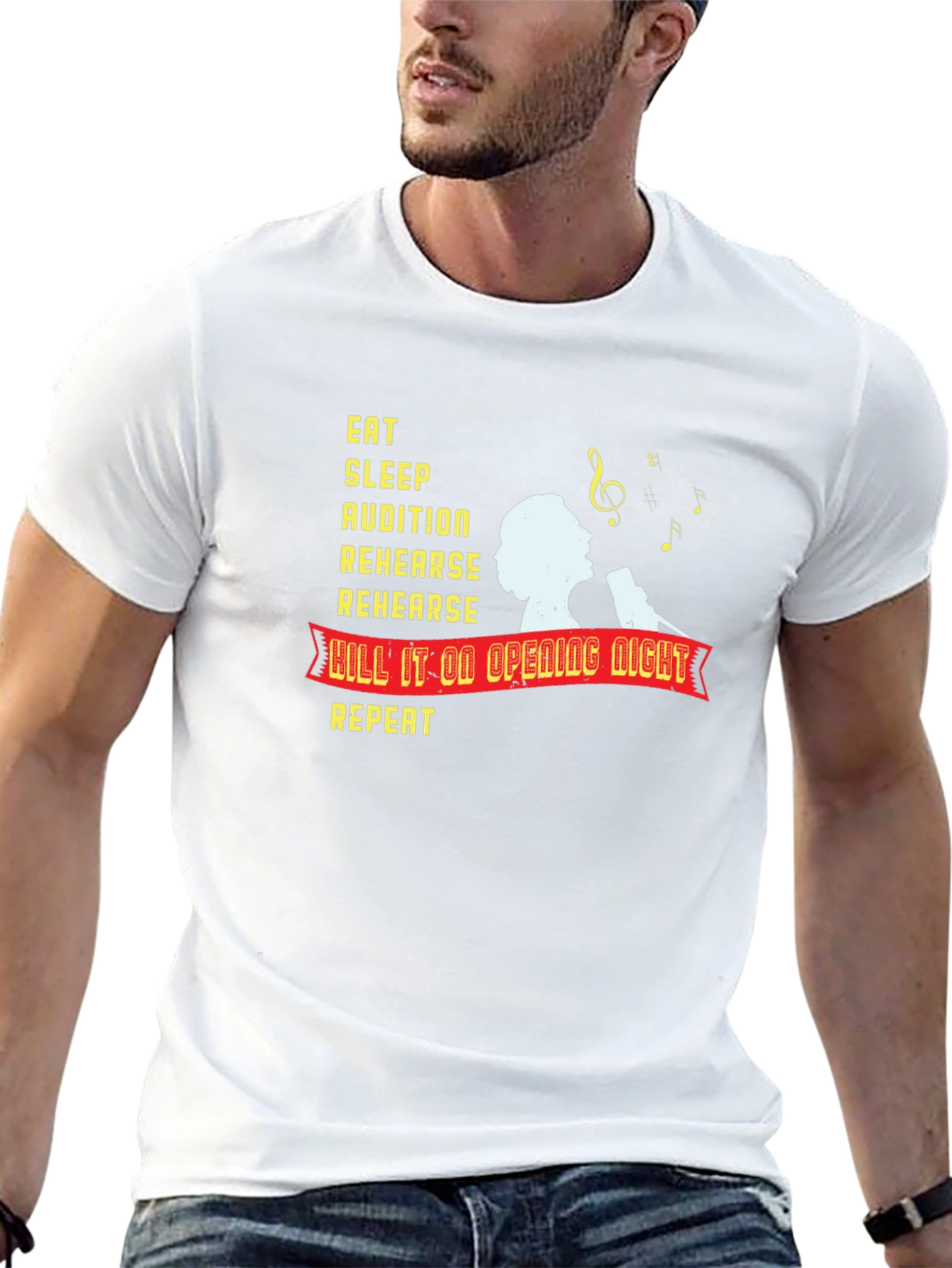 Eat Sleep Audition Graphic Tee